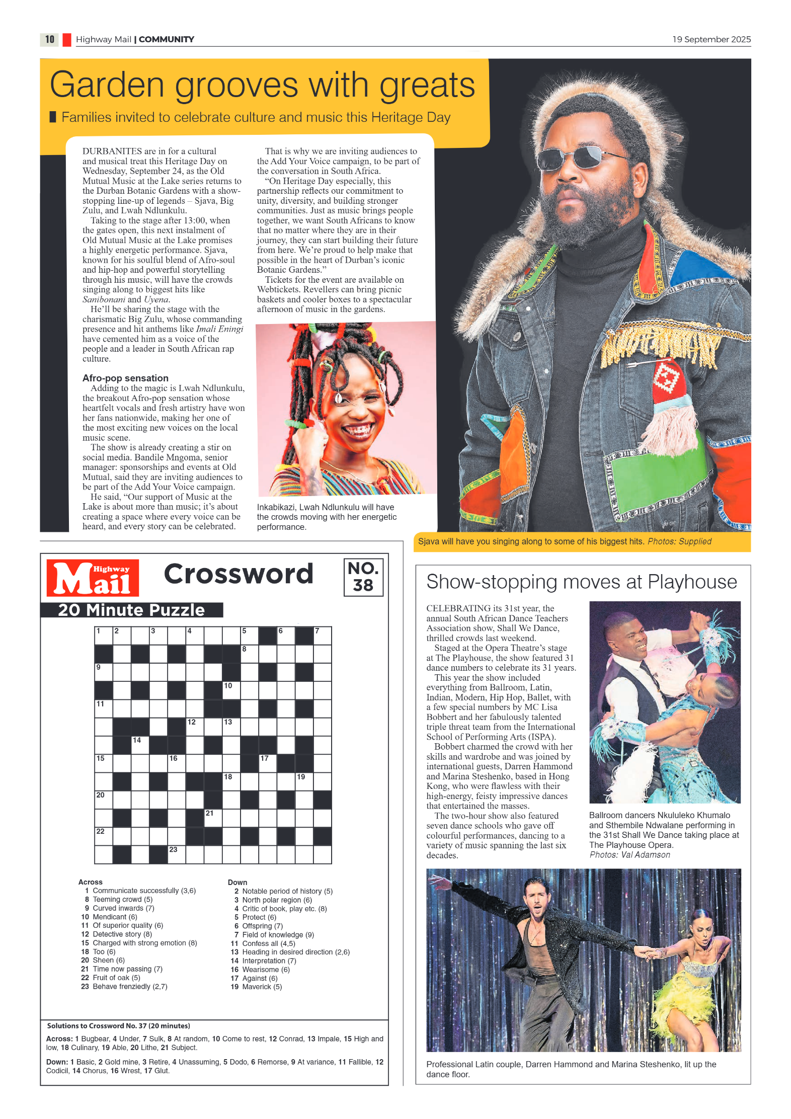 Highway Mail 19 September 2025 page 10