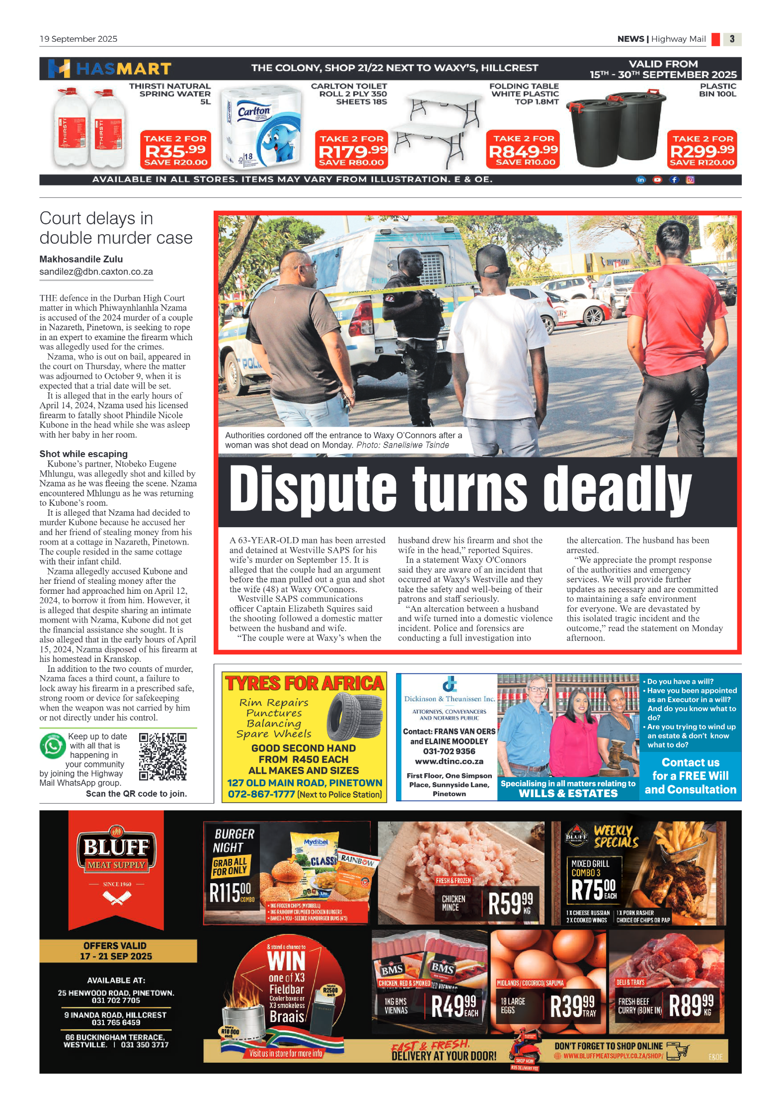 Highway Mail 19 September 2025 page 3