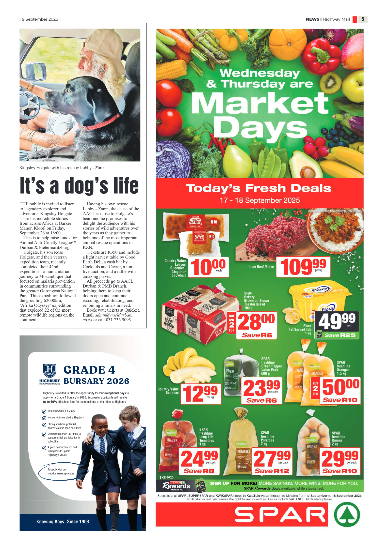 Highway Mail 19 September 2025 page 5
