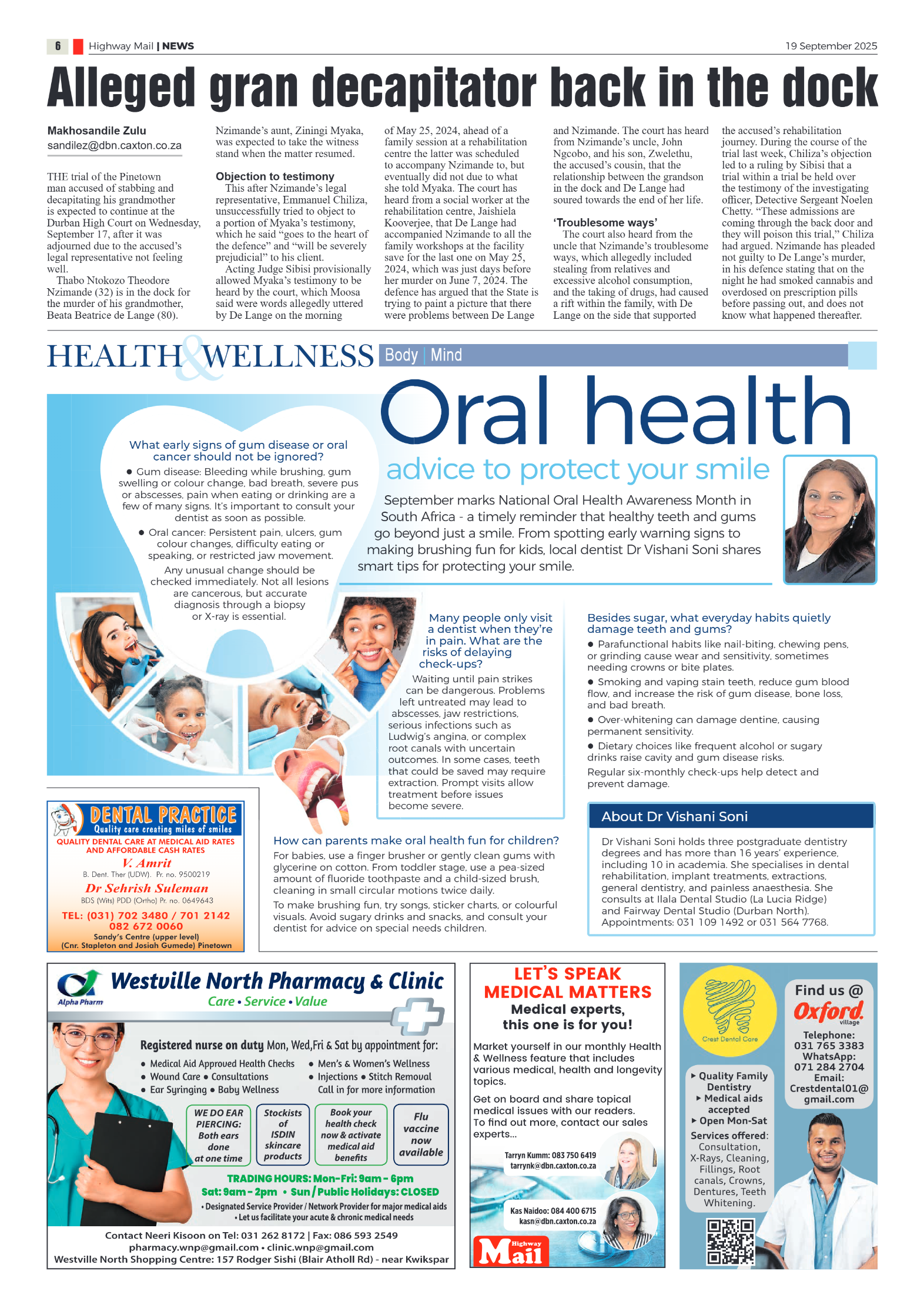 Highway Mail 19 September 2025 page 6