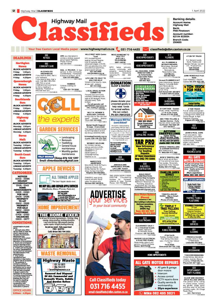 Highway Mail 1 April 2022 page 12