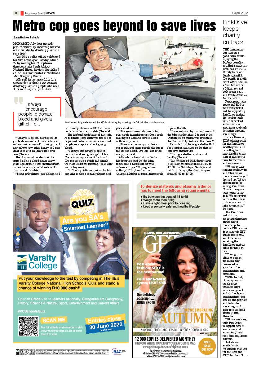 Highway Mail 1 April 2022 page 6