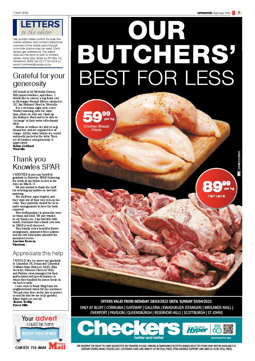 Highway Mail 1 April 2022 page 7