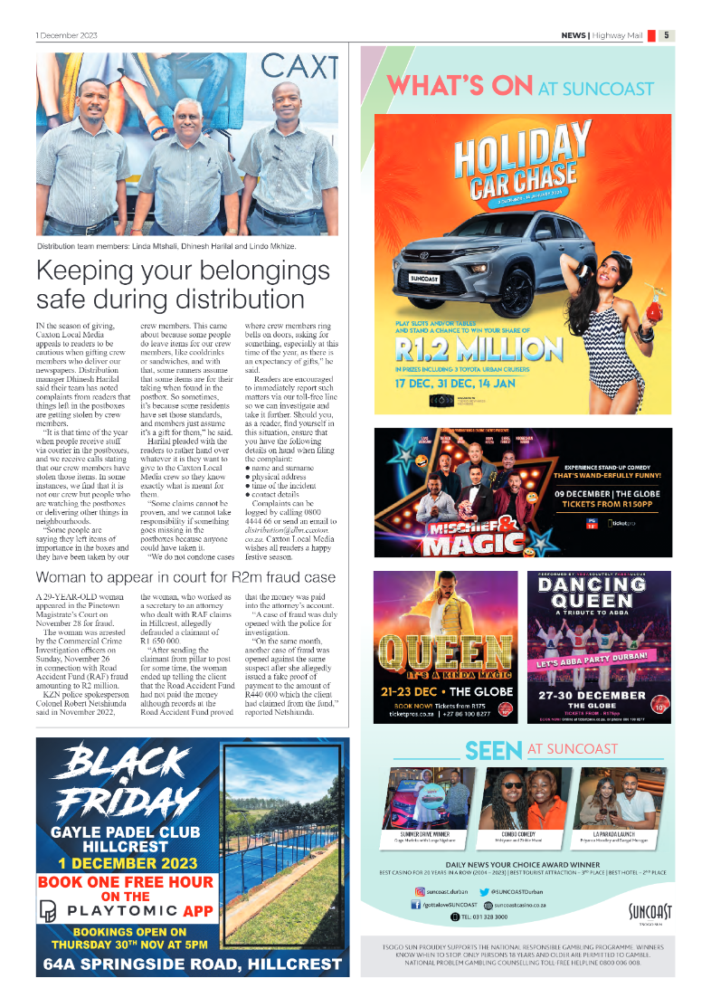 Highway Mail 1 December 2023 page 5