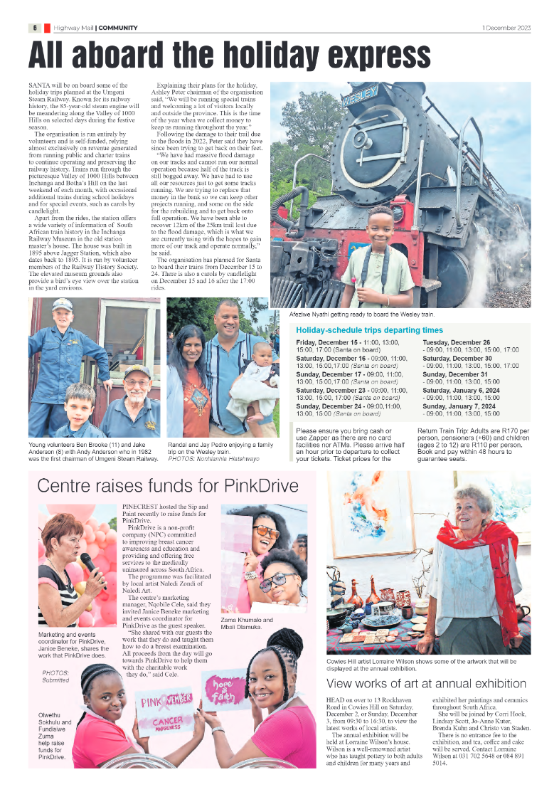 Highway Mail 1 December 2023 page 6