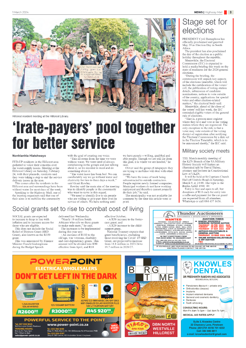 Highway Mail 1 March 2024 page 3