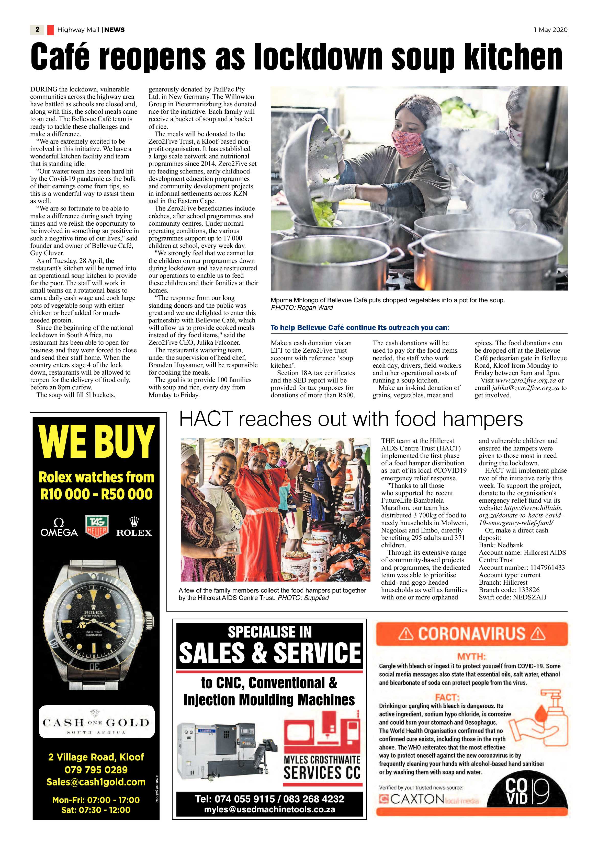 Highway Mail 1 May 2020 page 4