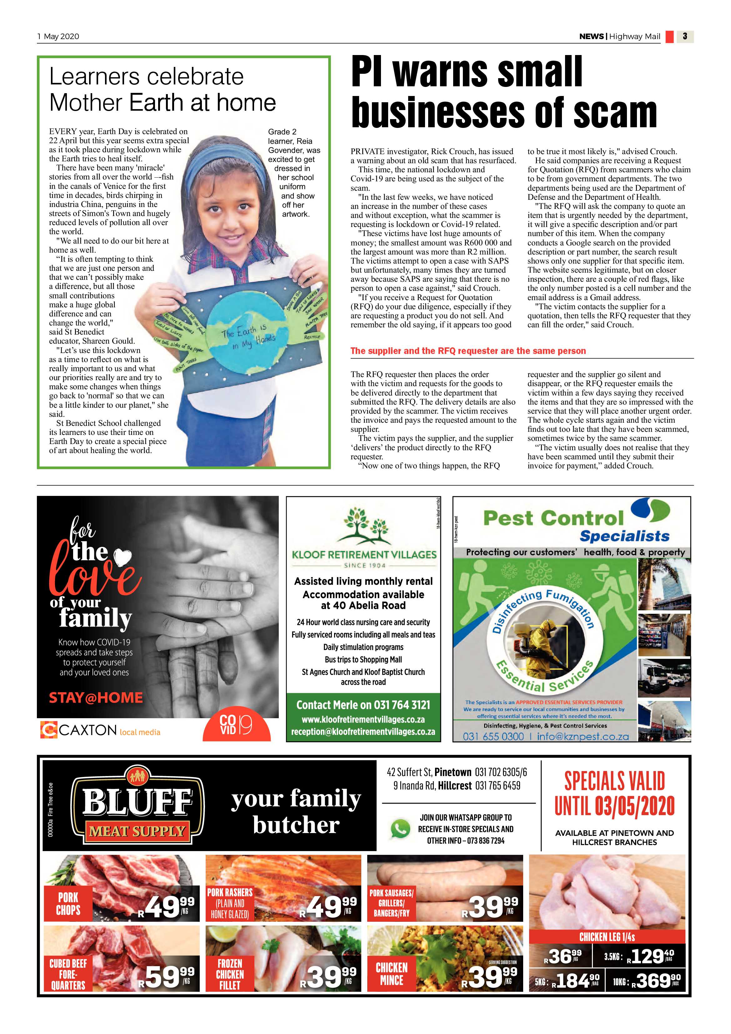 Highway Mail 1 May 2020 page 5