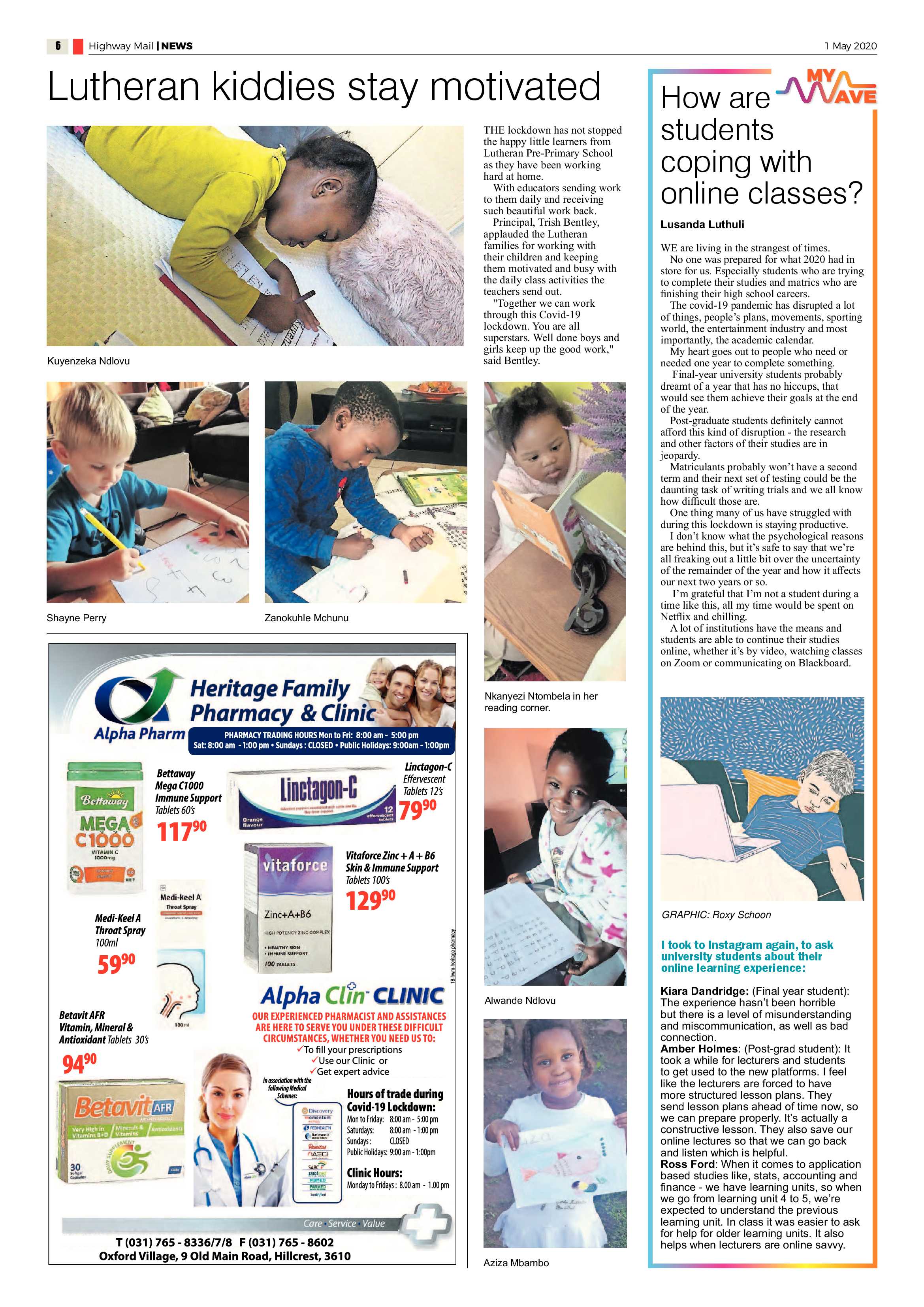 Highway Mail 1 May 2020 page 8