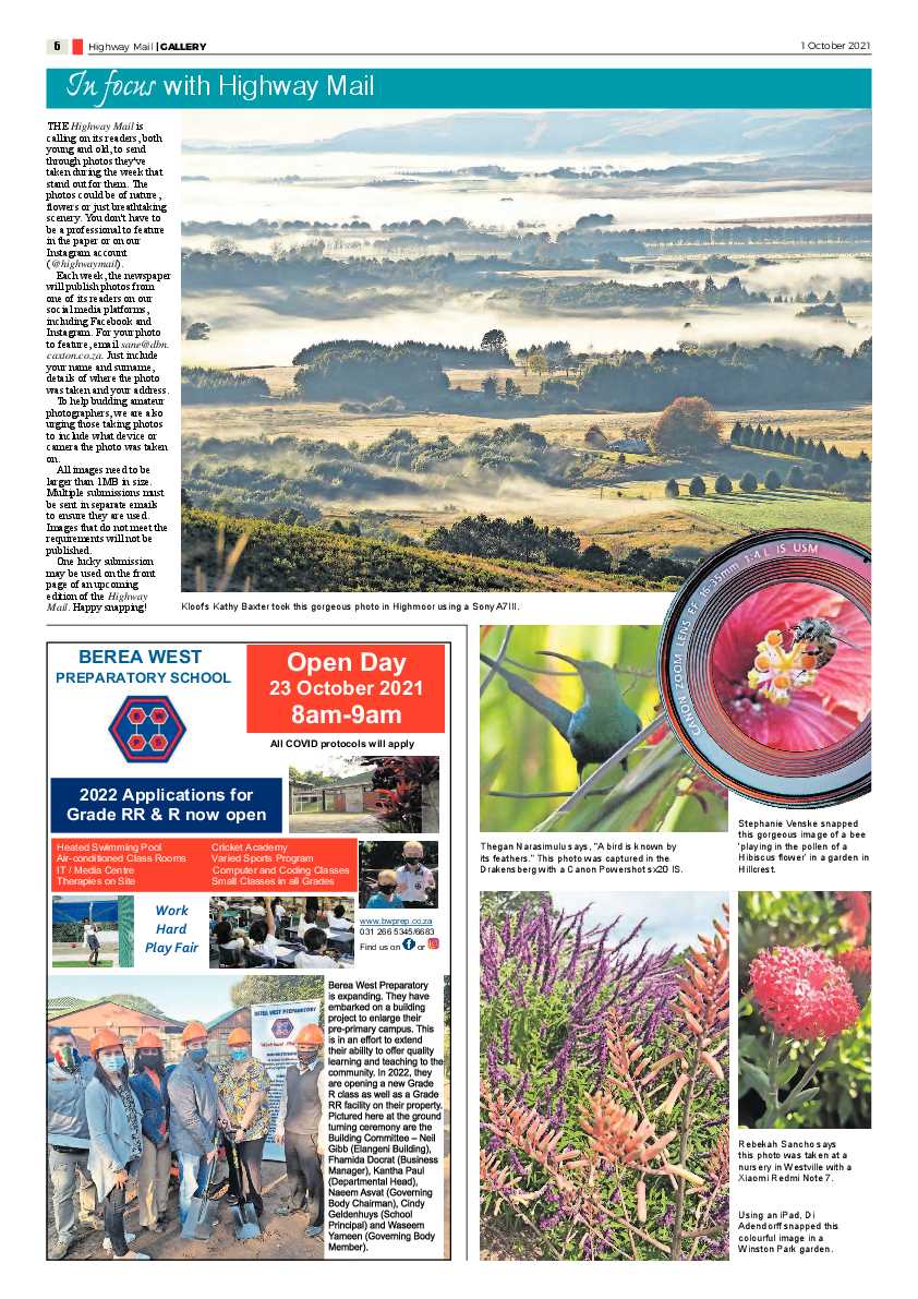 Highway Mail 1 October 2021 page 6