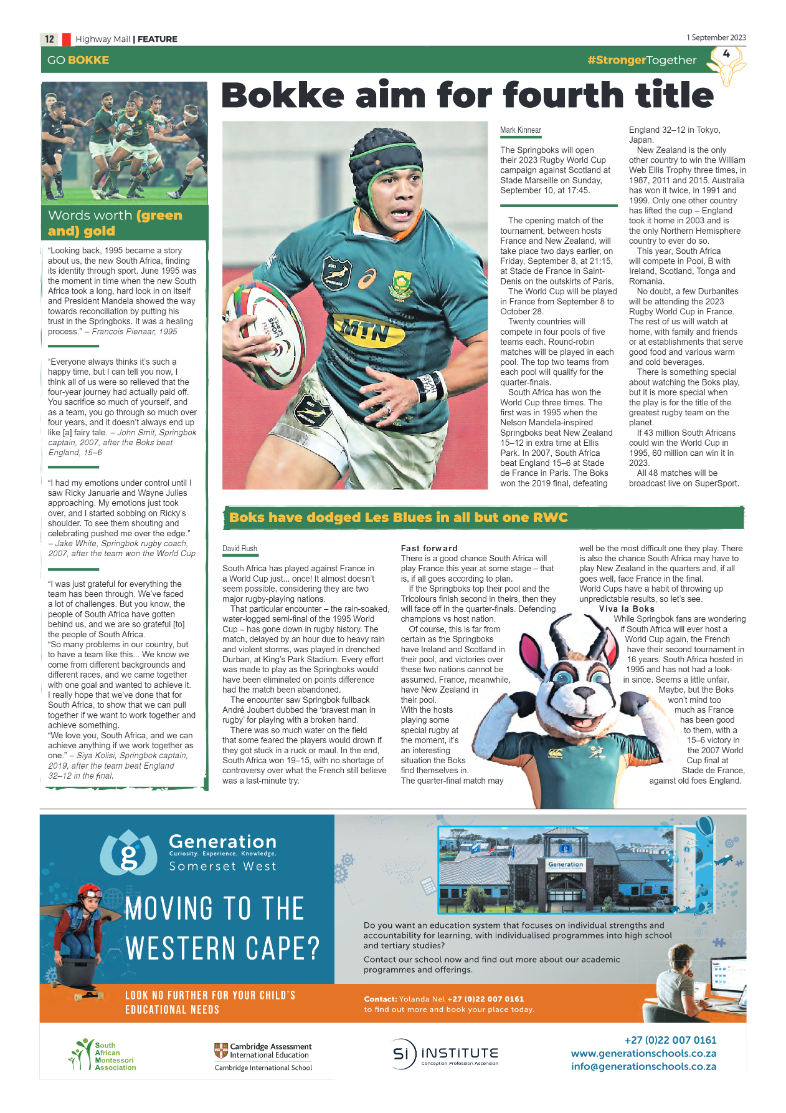 Highway Mail 1 September 2023 page 12