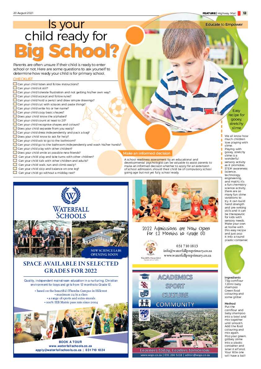 Highway Mail 20 August 2021 page 13