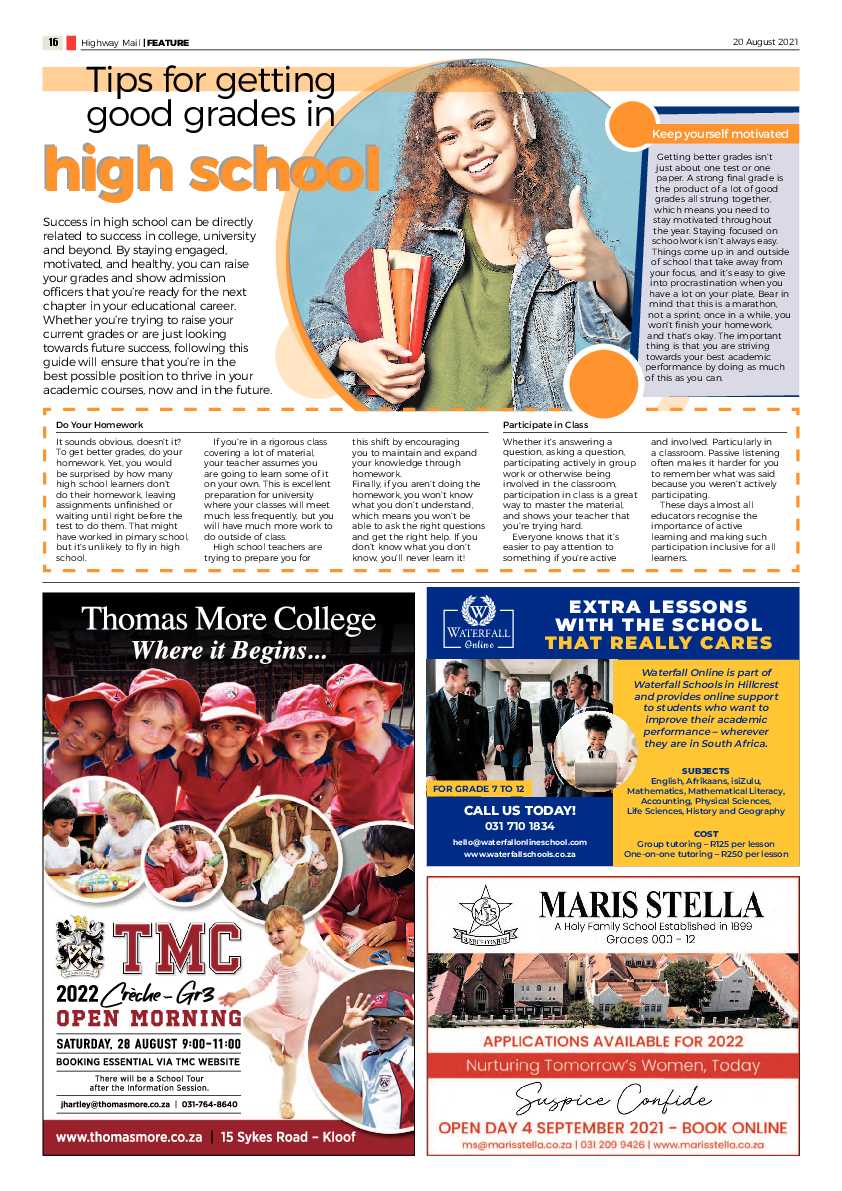Highway Mail 20 August 2021 page 16
