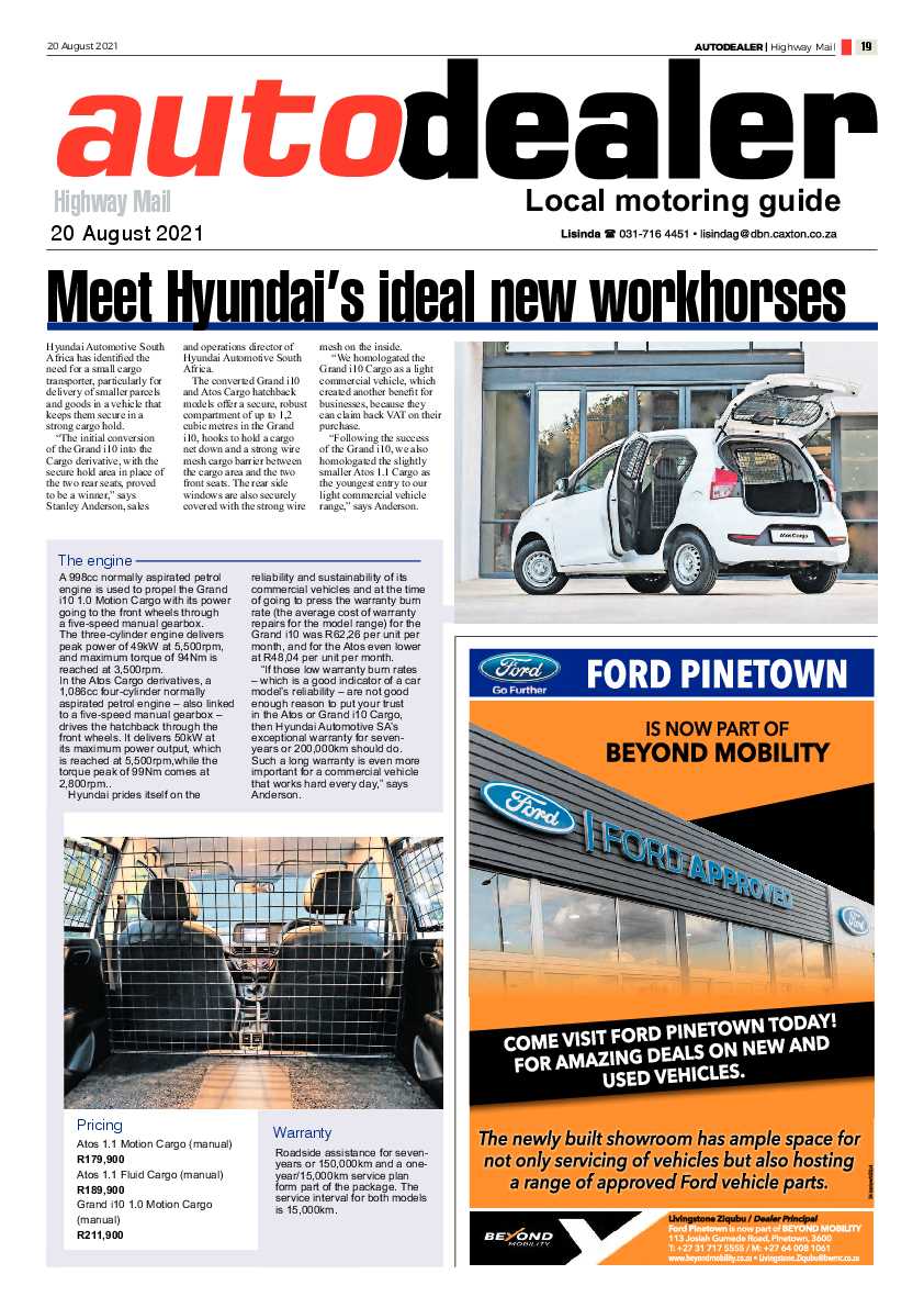 Highway Mail 20 August 2021 page 19