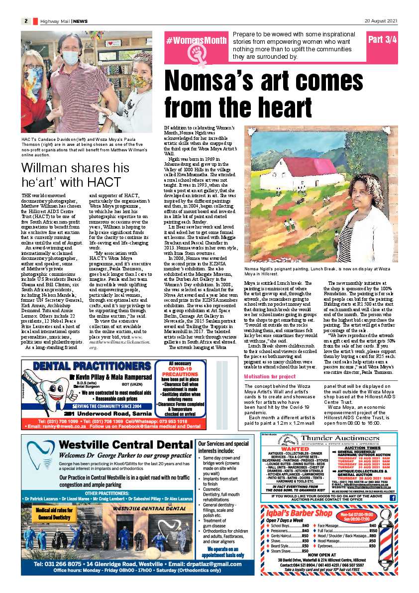 Highway Mail 20 August 2021 page 2