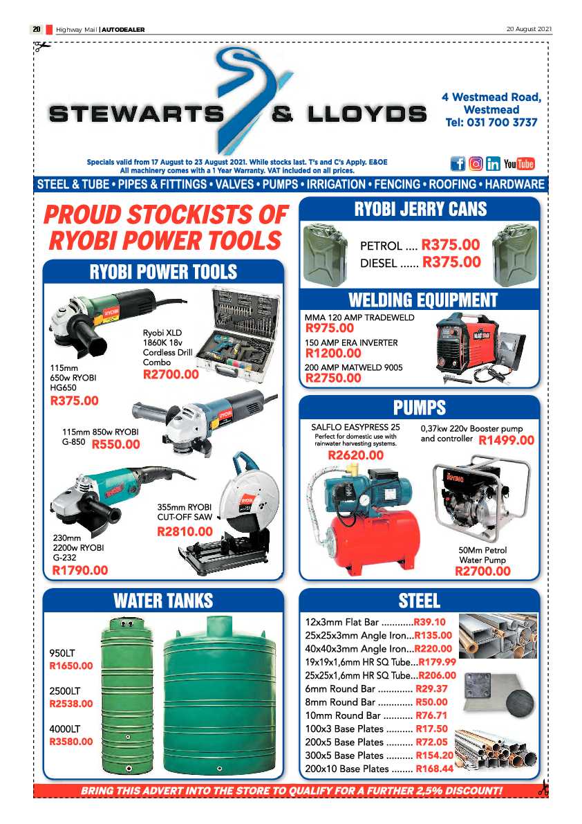 Highway Mail 20 August 2021 page 20