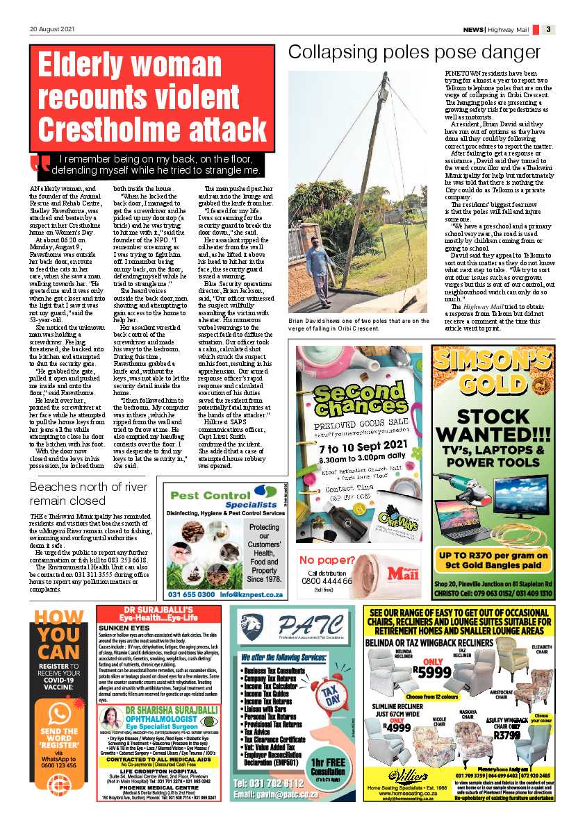 Highway Mail 20 August 2021 page 3