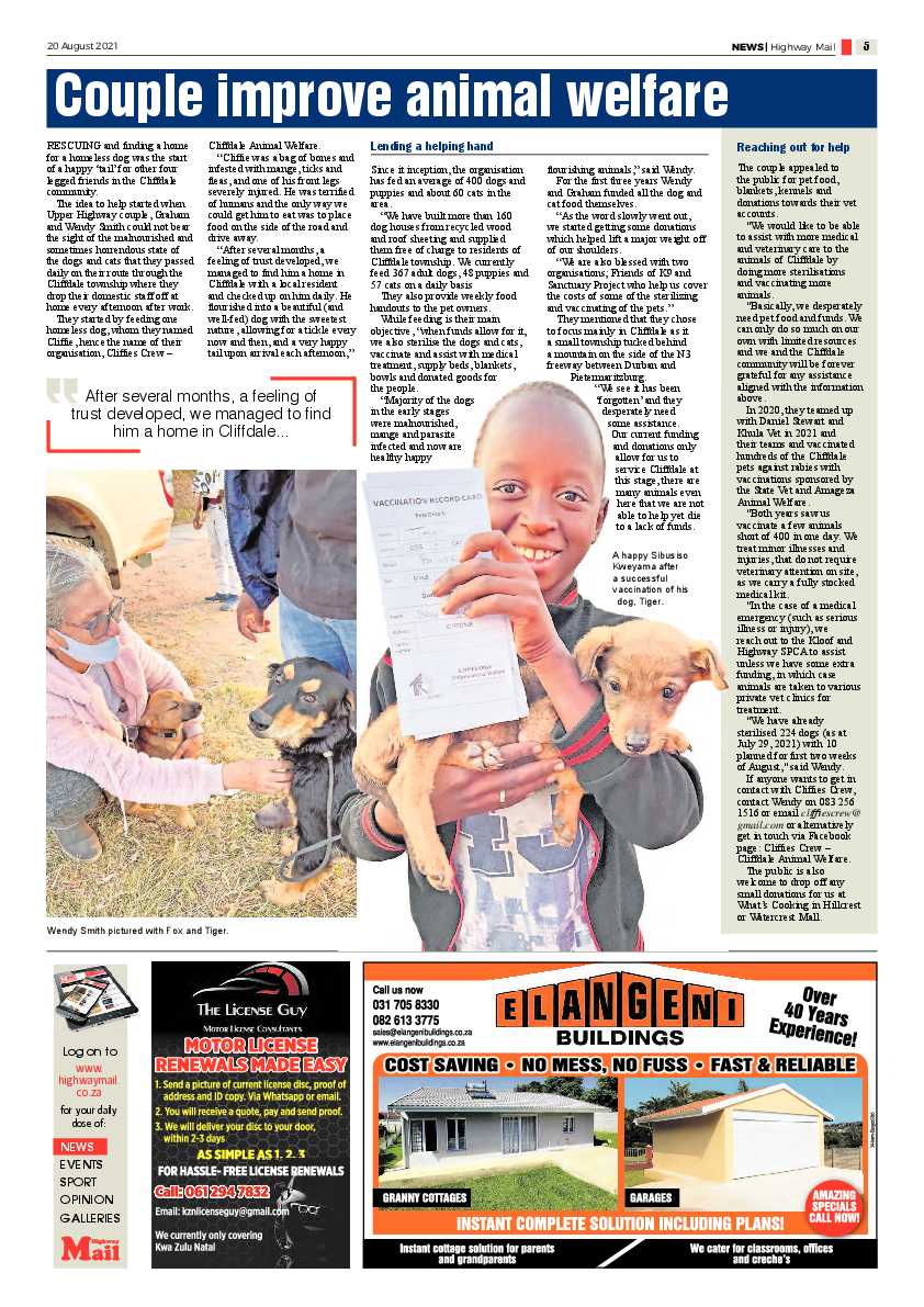 Highway Mail 20 August 2021 page 5
