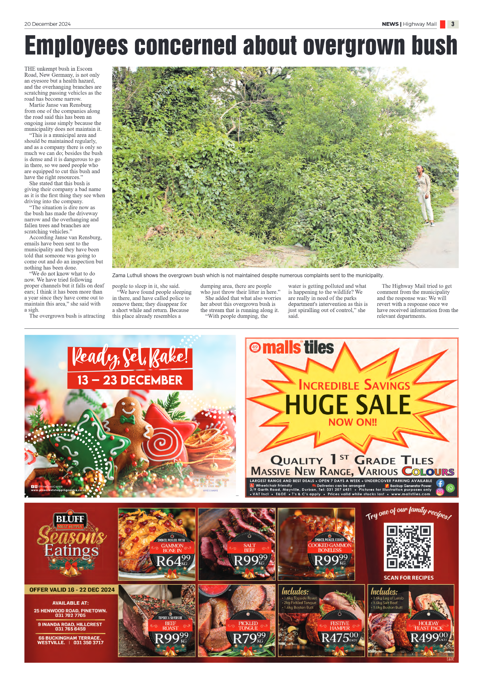 Highway Mail 20 December 2024 page 3
