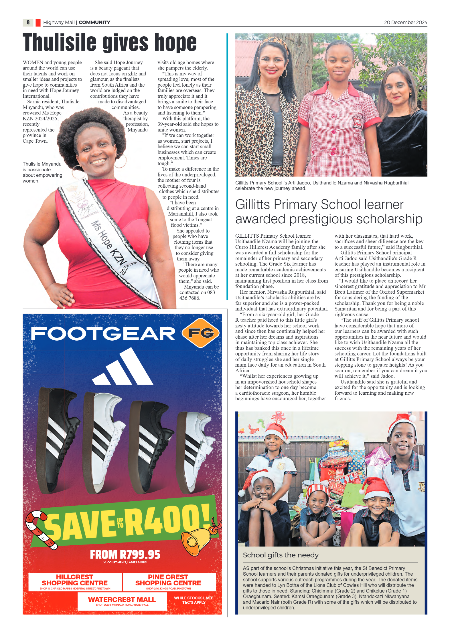 Highway Mail 20 December 2024 page 8