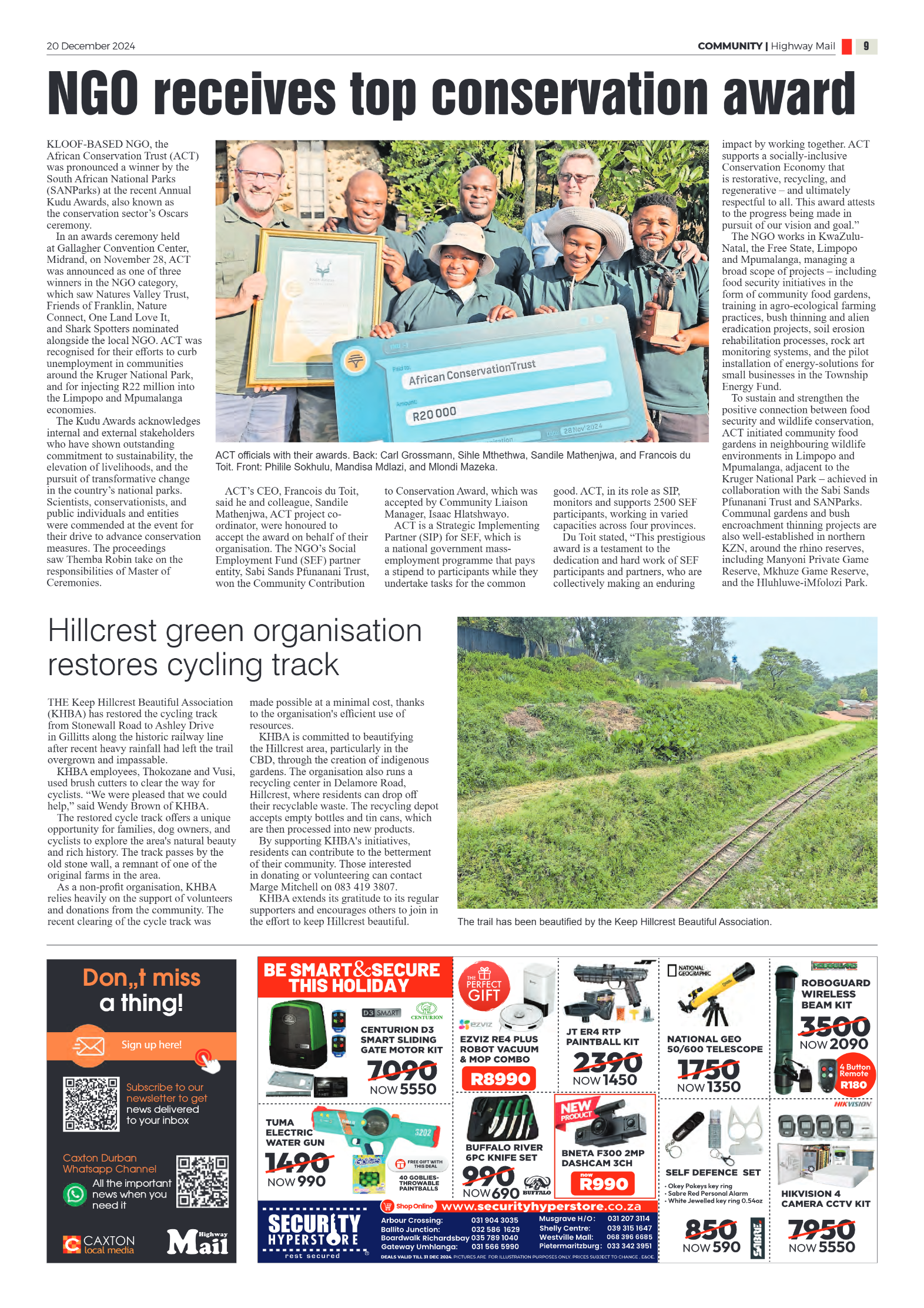 Highway Mail 20 December 2024 page 9