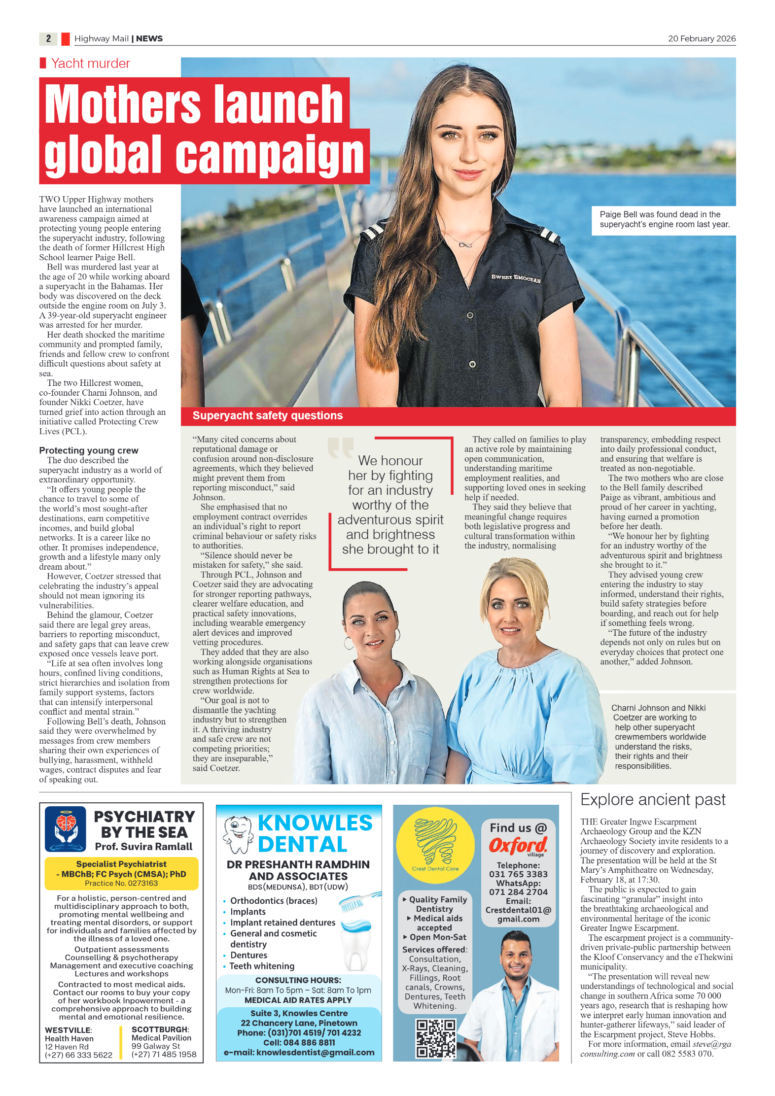 Highway Mail 20 February 2026 page 2