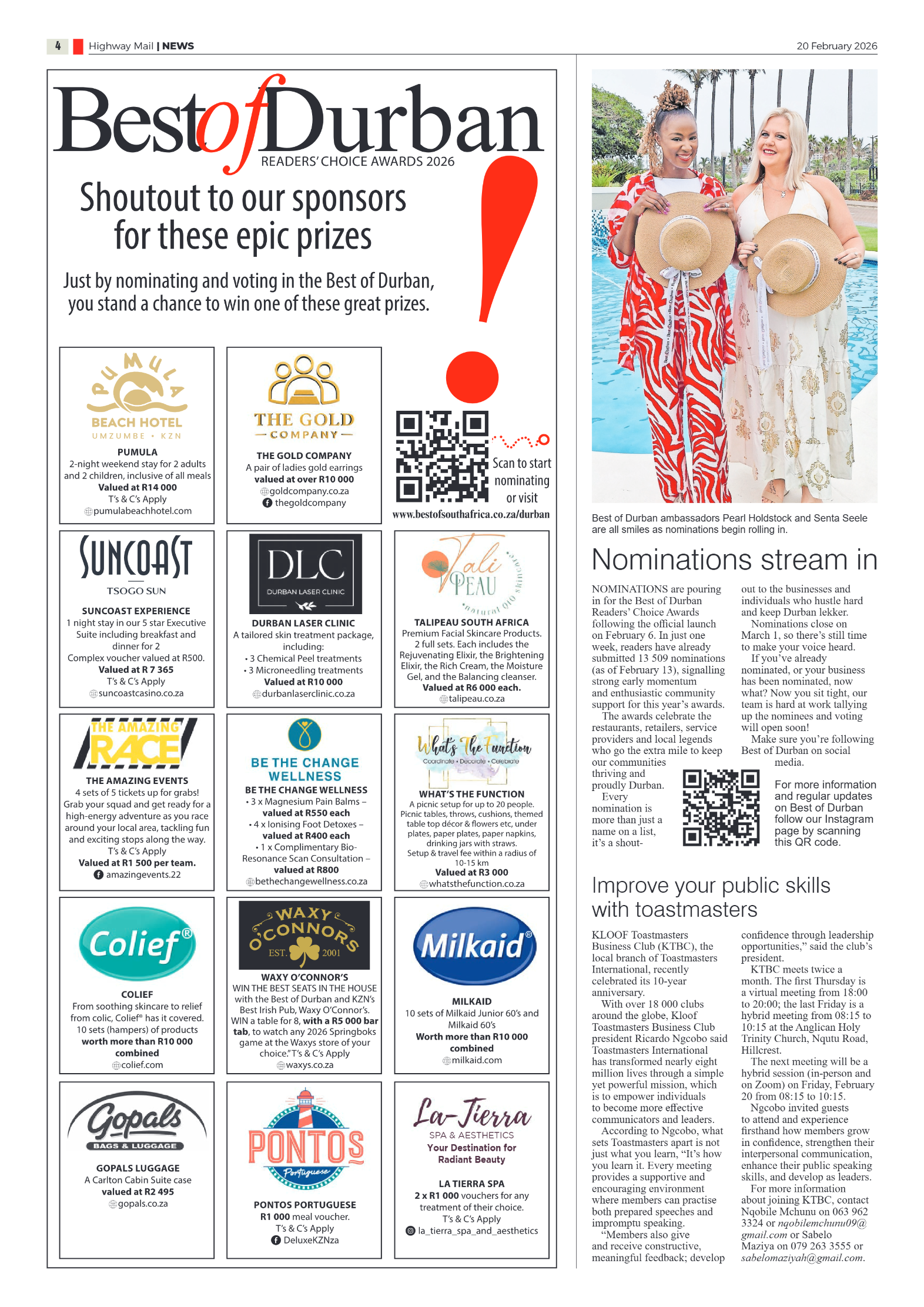 Highway Mail 20 February 2026 page 4