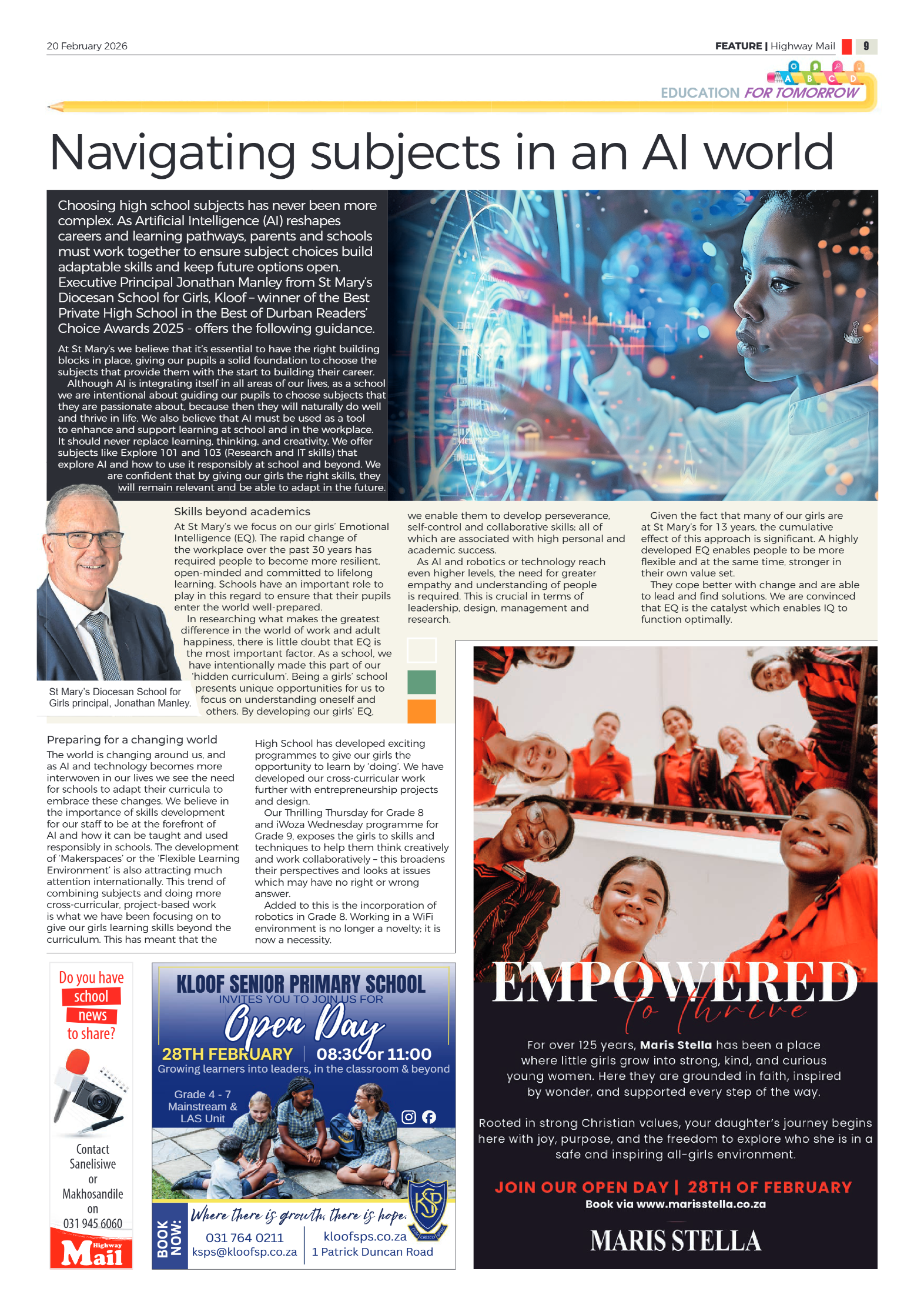 Highway Mail 20 February 2026 page 9