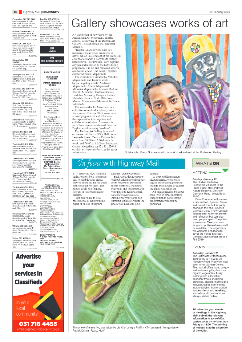 Highway Mail 20 January 2023 page 14