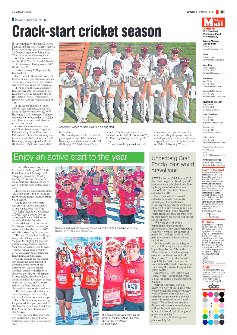 Highway Mail 20 January 2023 page 15