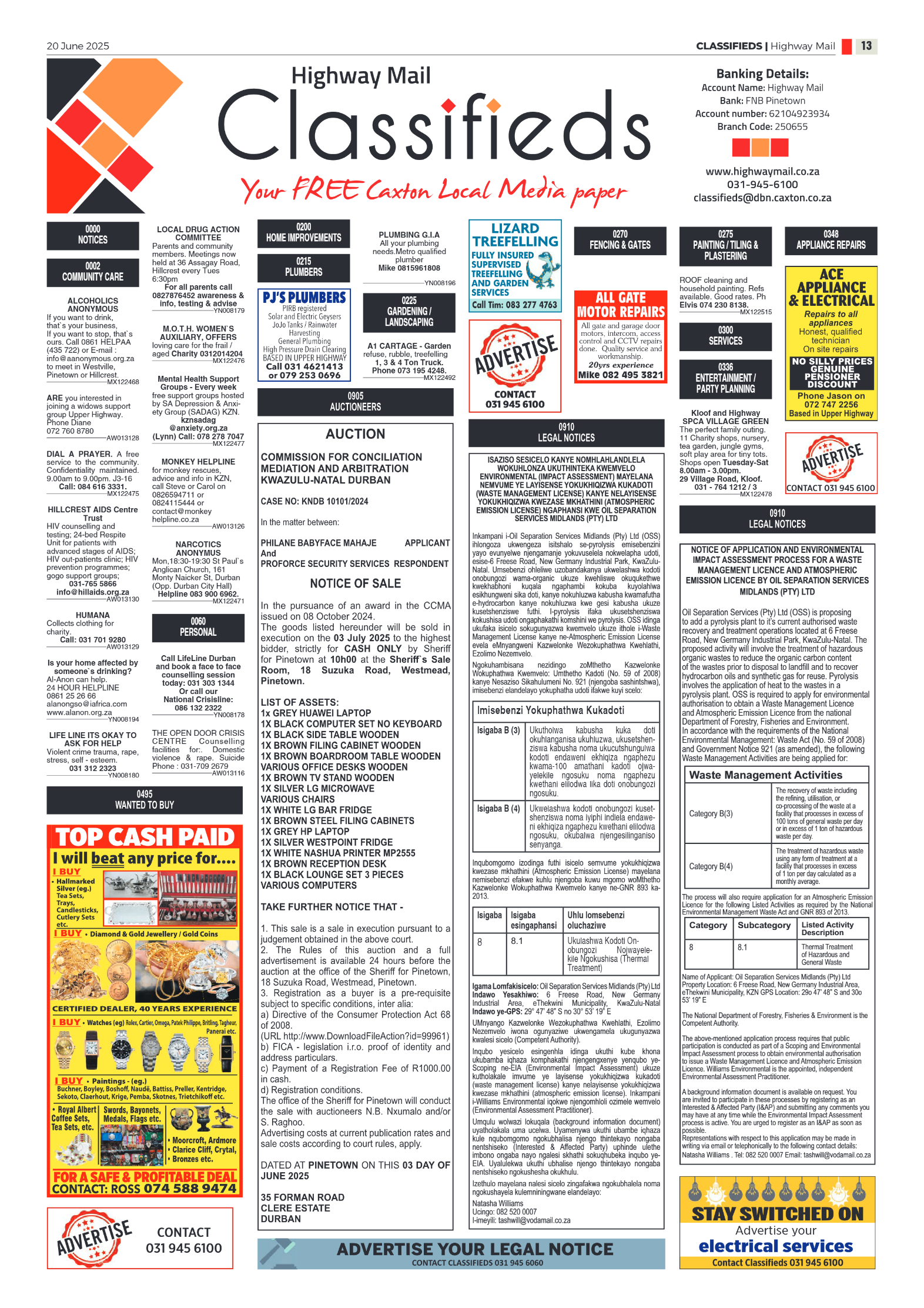Highway Mail 20 June 2025 page 12
