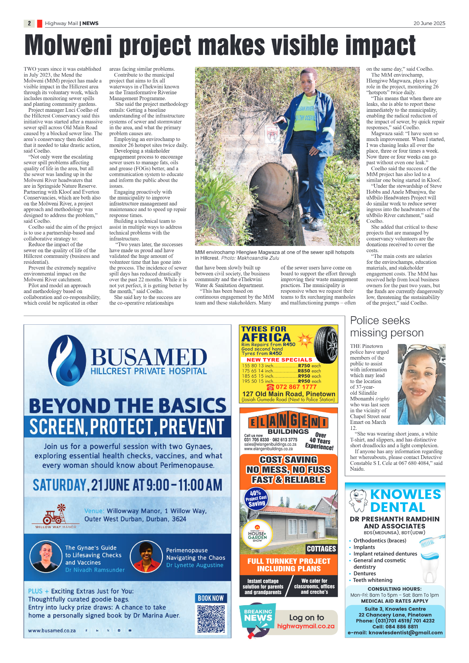 Highway Mail 20 June 2025 page 2