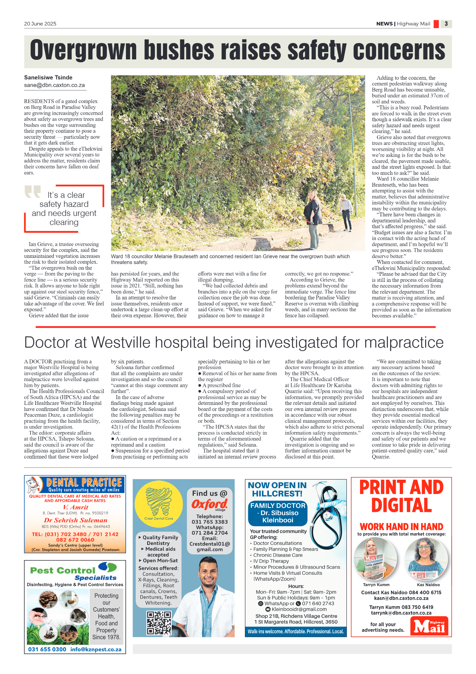 Highway Mail 20 June 2025 page 3