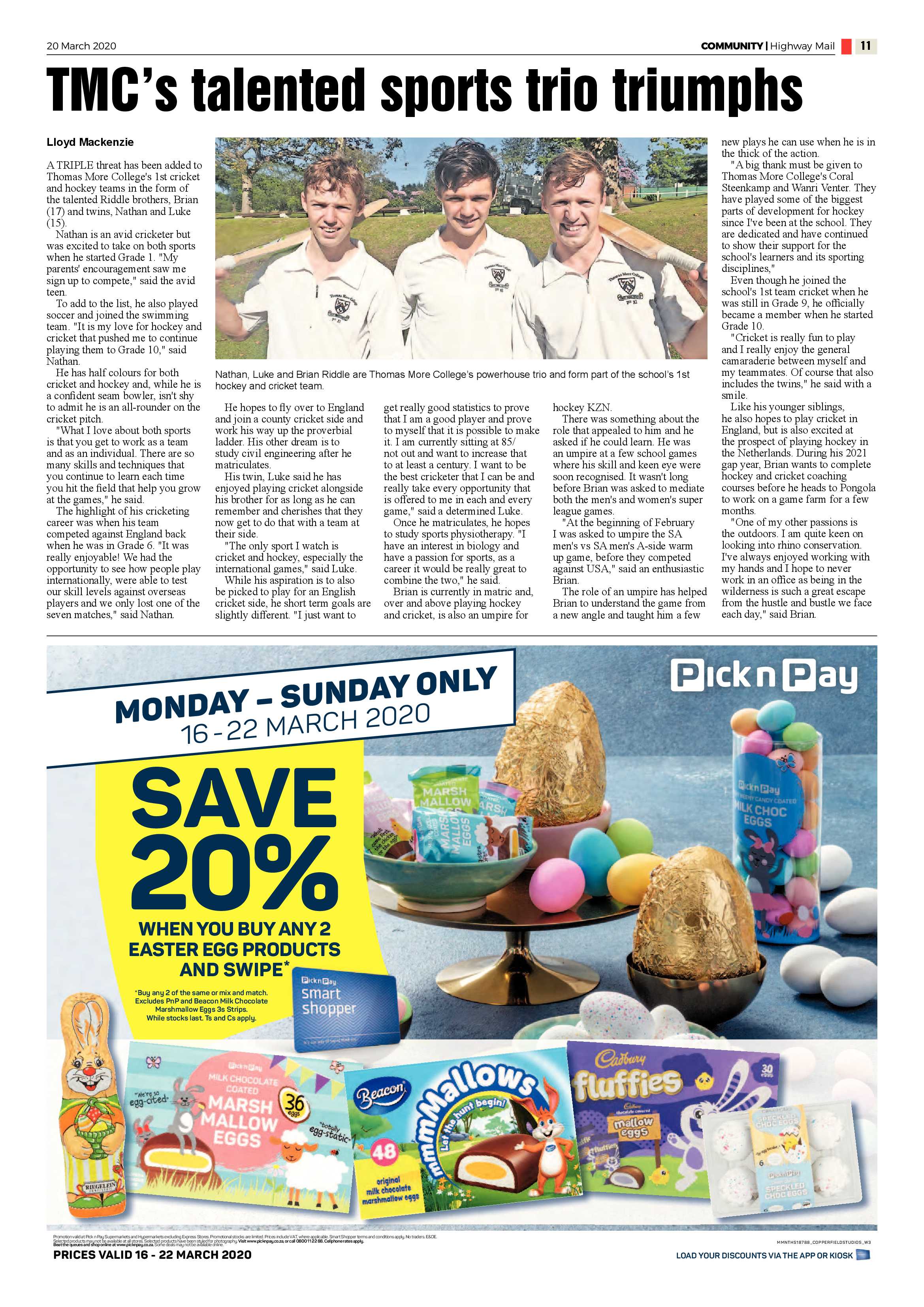 Highway Mail 20 March 2020 page 11