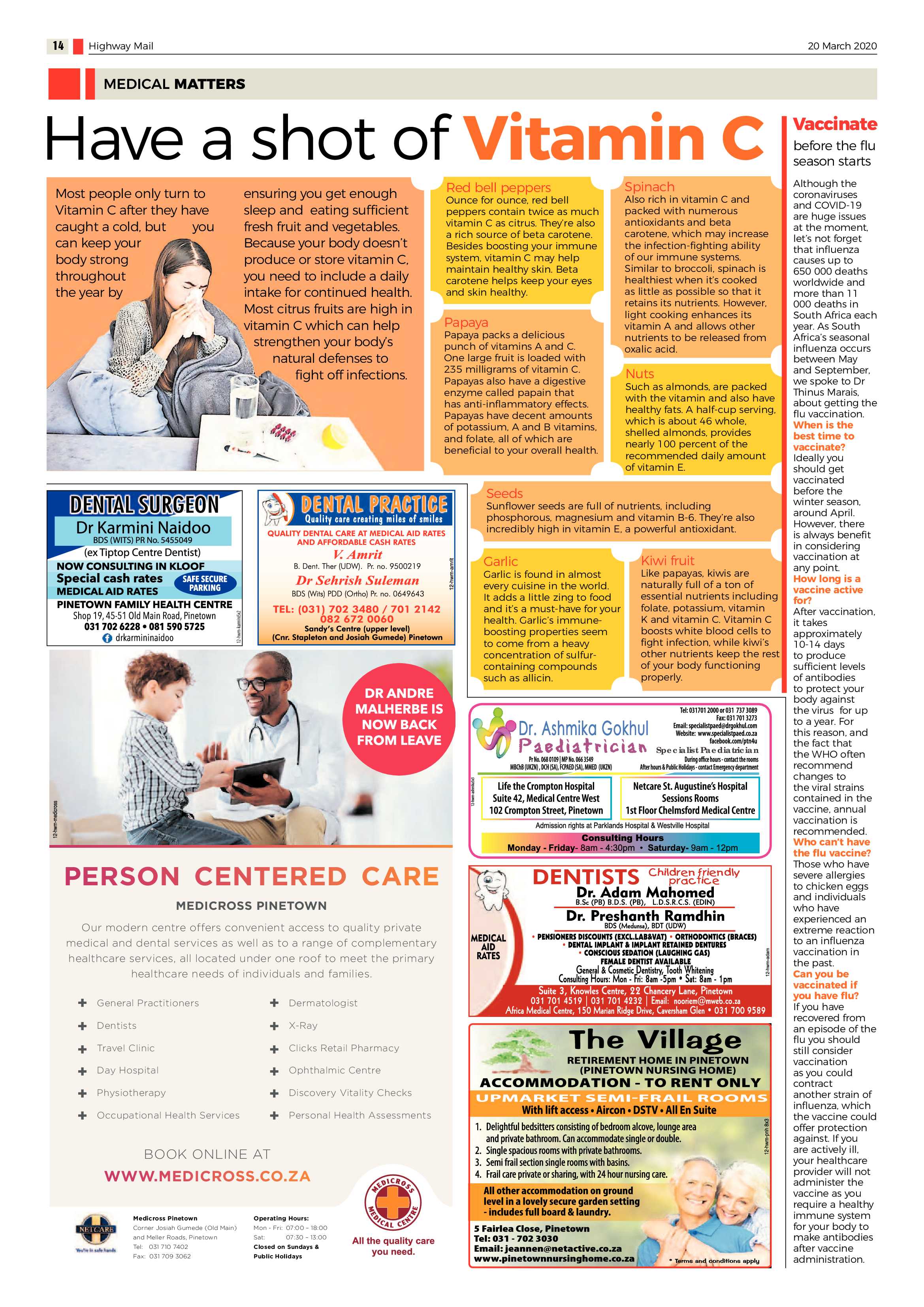 Highway Mail 20 March 2020 page 14