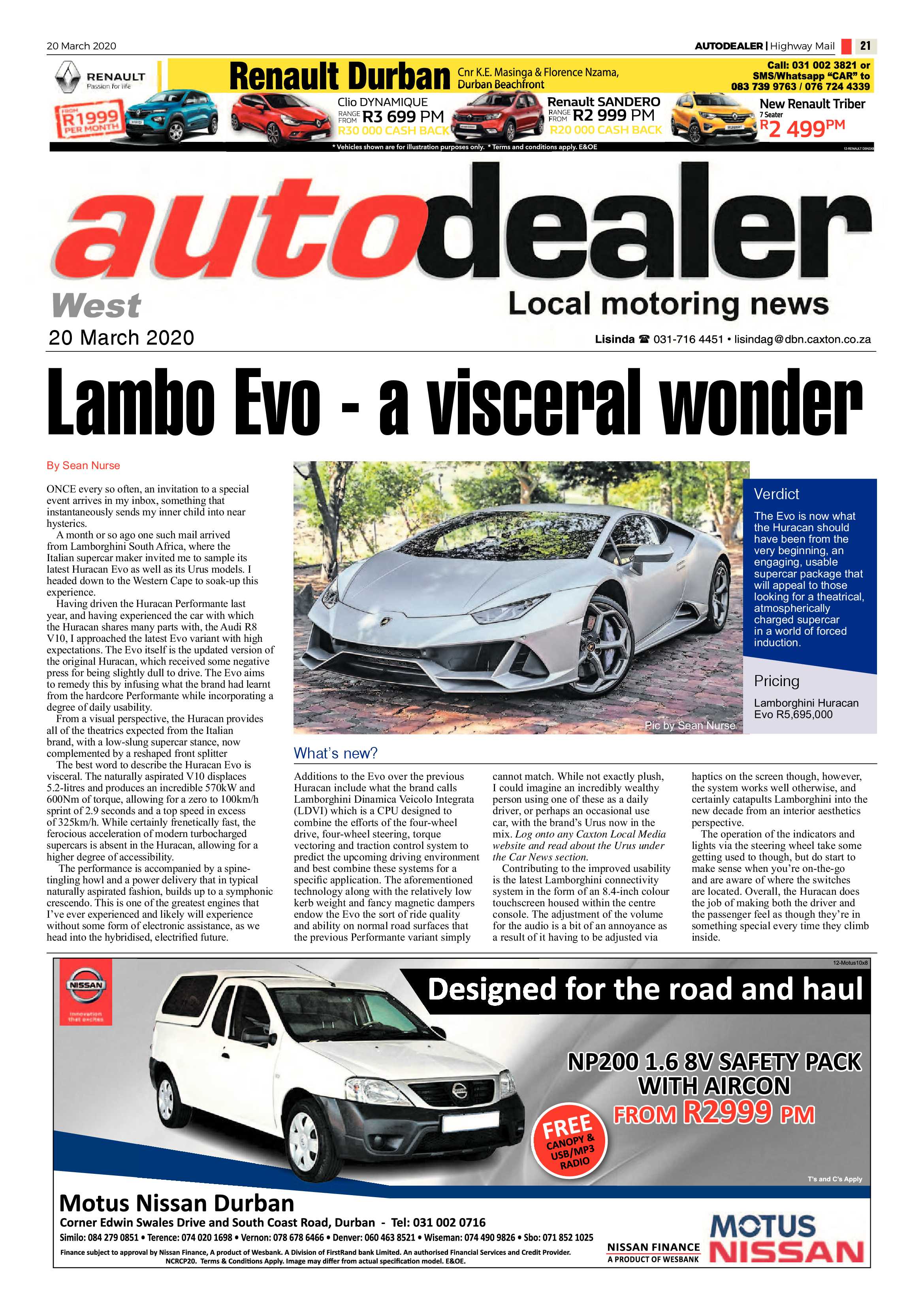 Highway Mail 20 March 2020 page 21