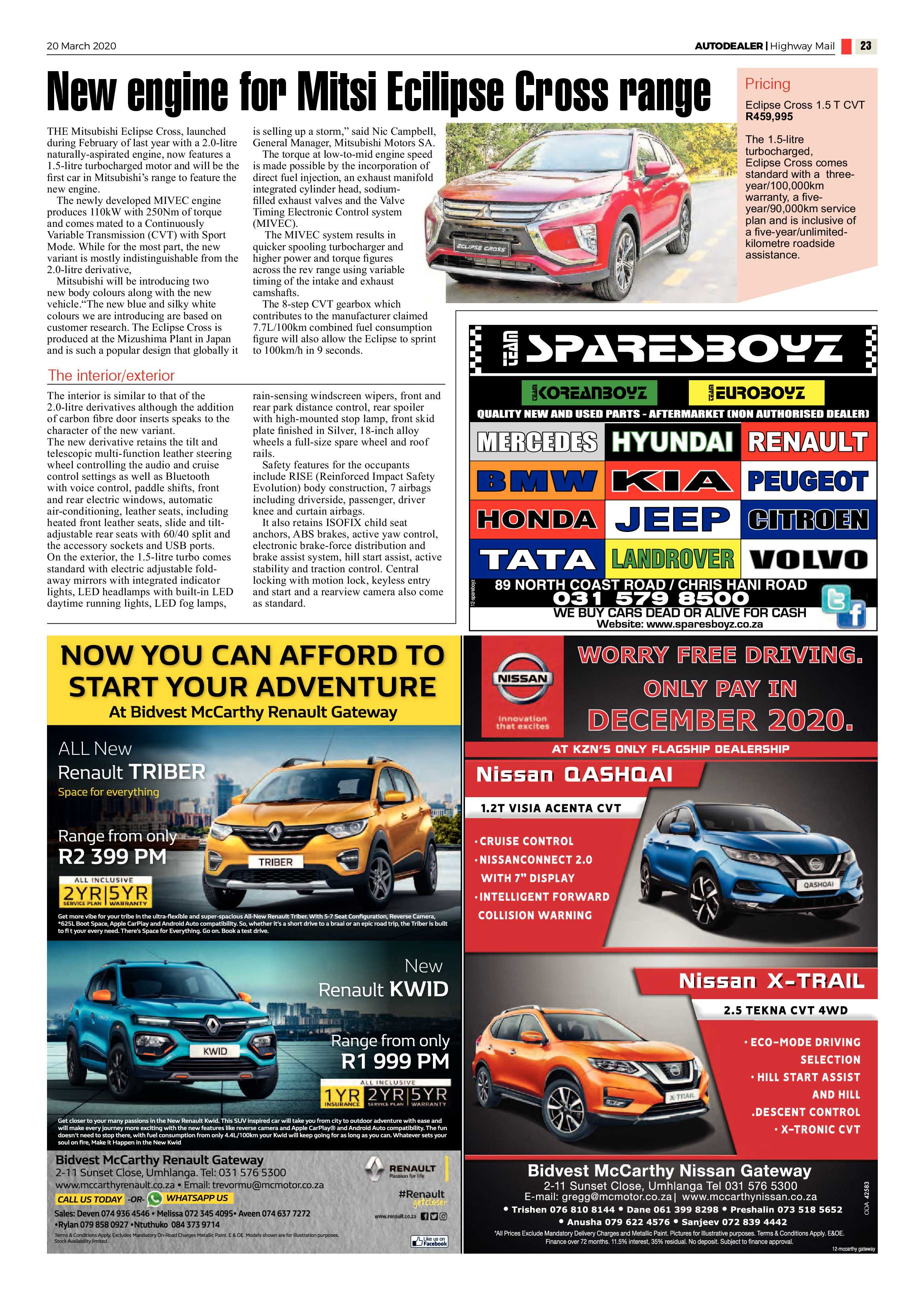 Highway Mail 20 March 2020 page 23