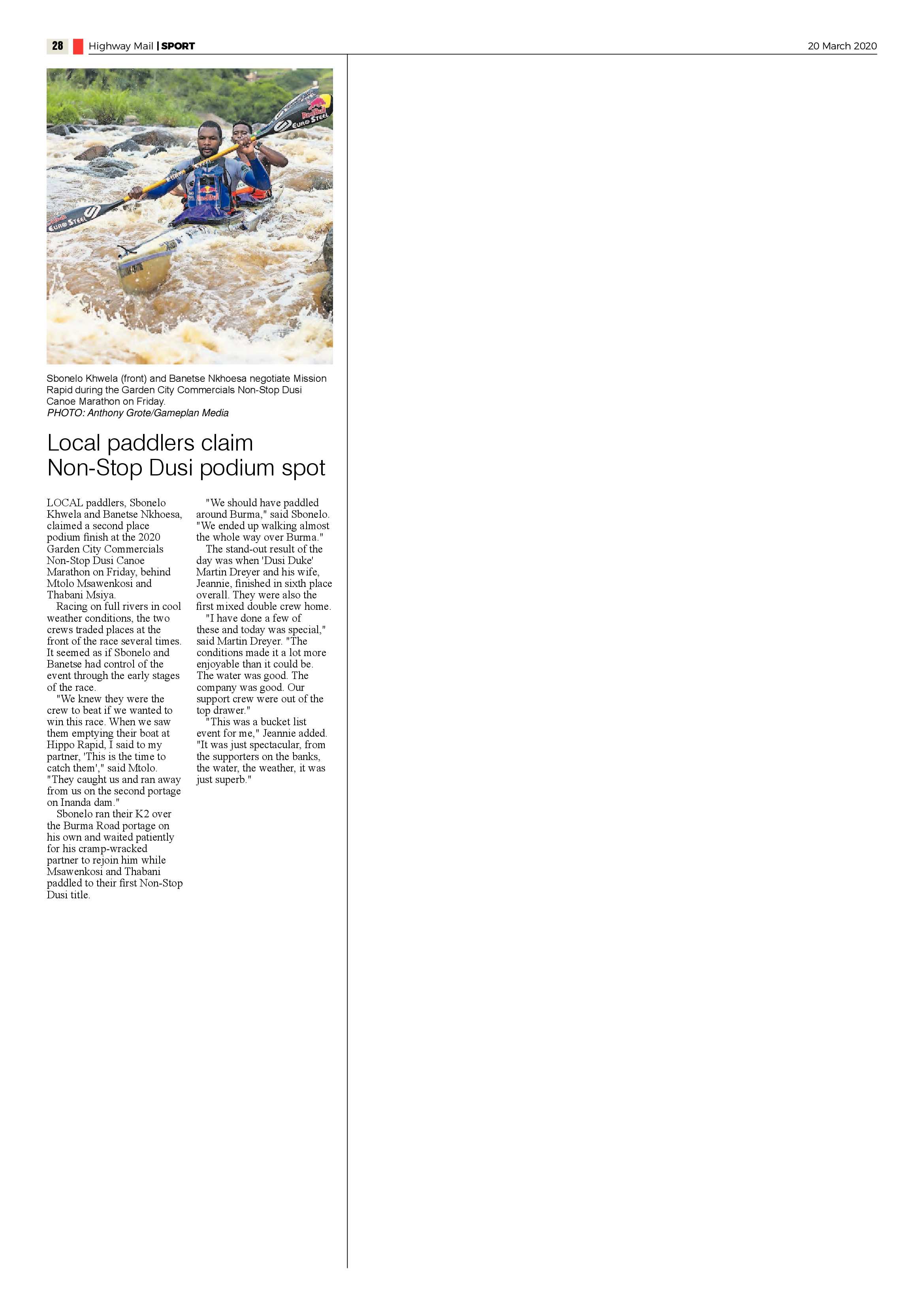 Highway Mail 20 March 2020 page 28