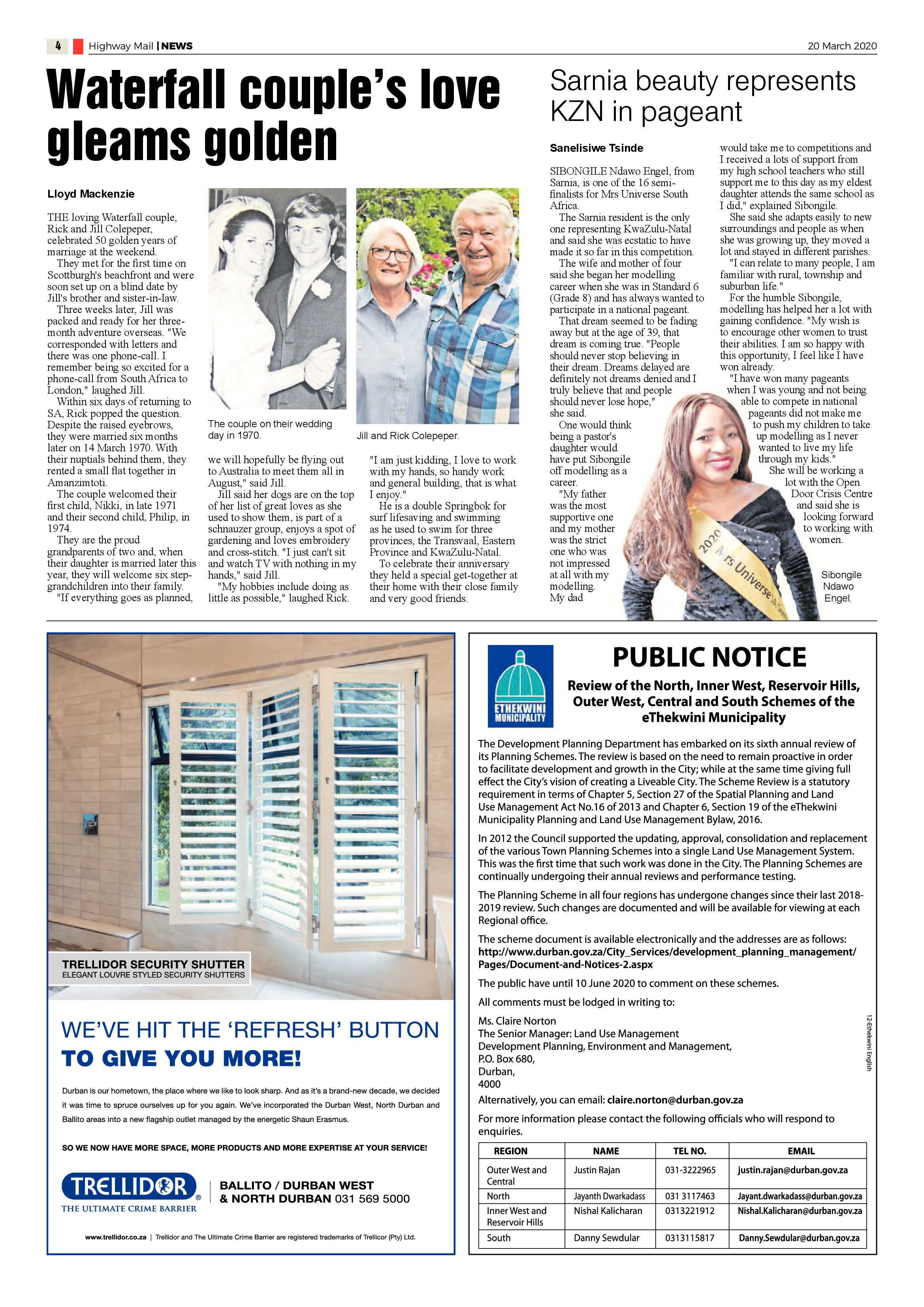 Highway Mail 20 March 2020 page 4