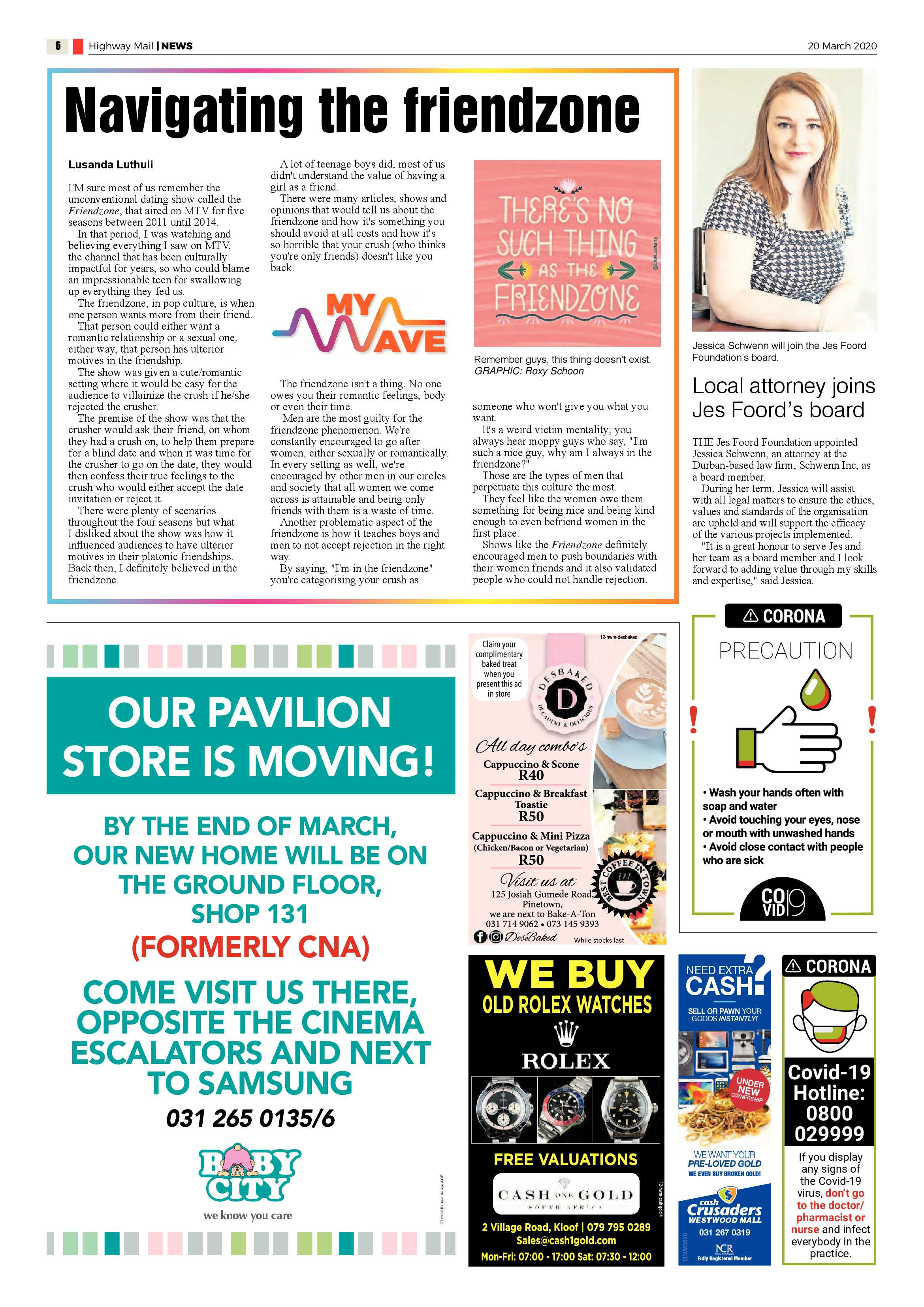 Highway Mail 20 March 2020 page 6
