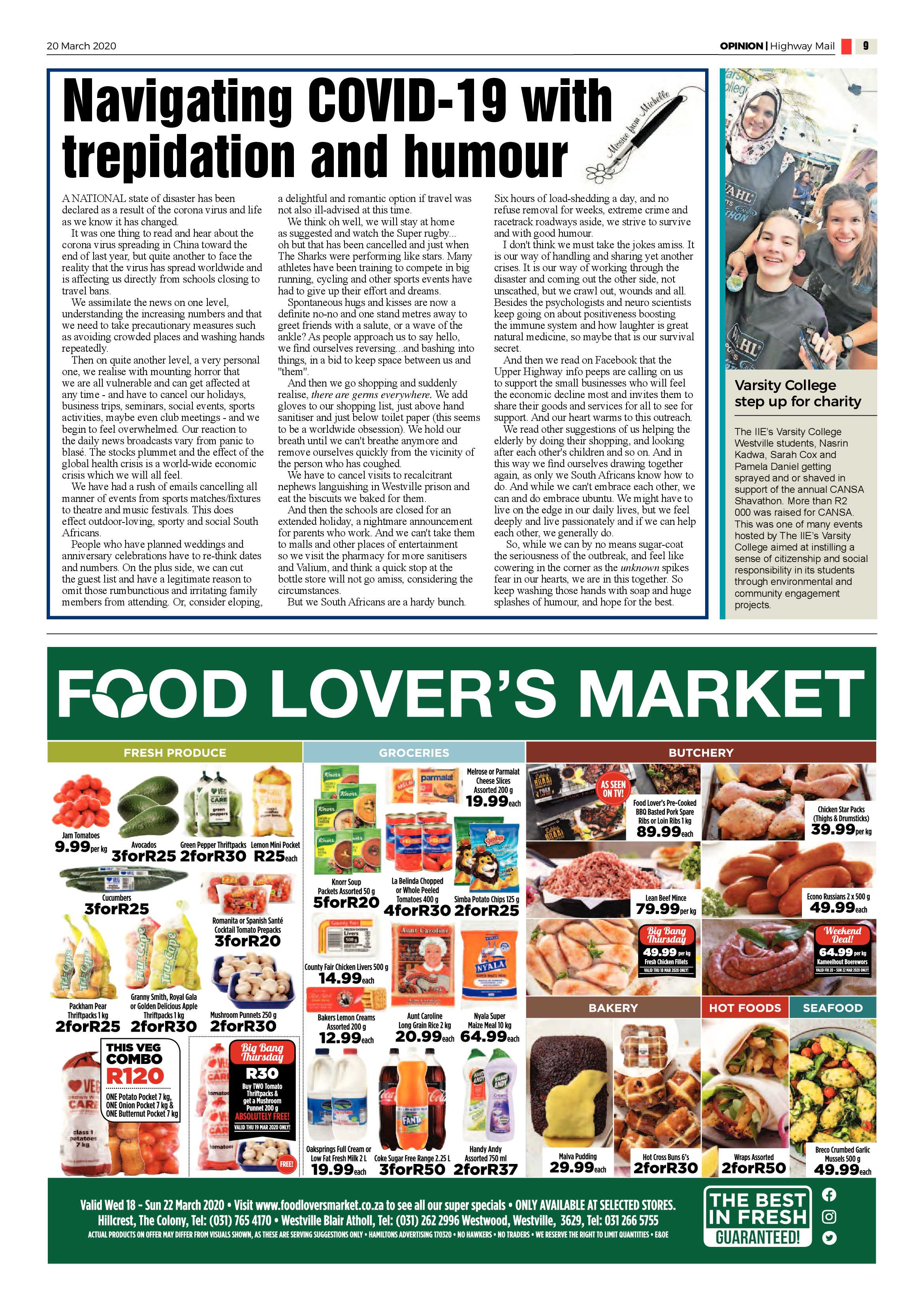 Highway Mail 20 March 2020 page 9
