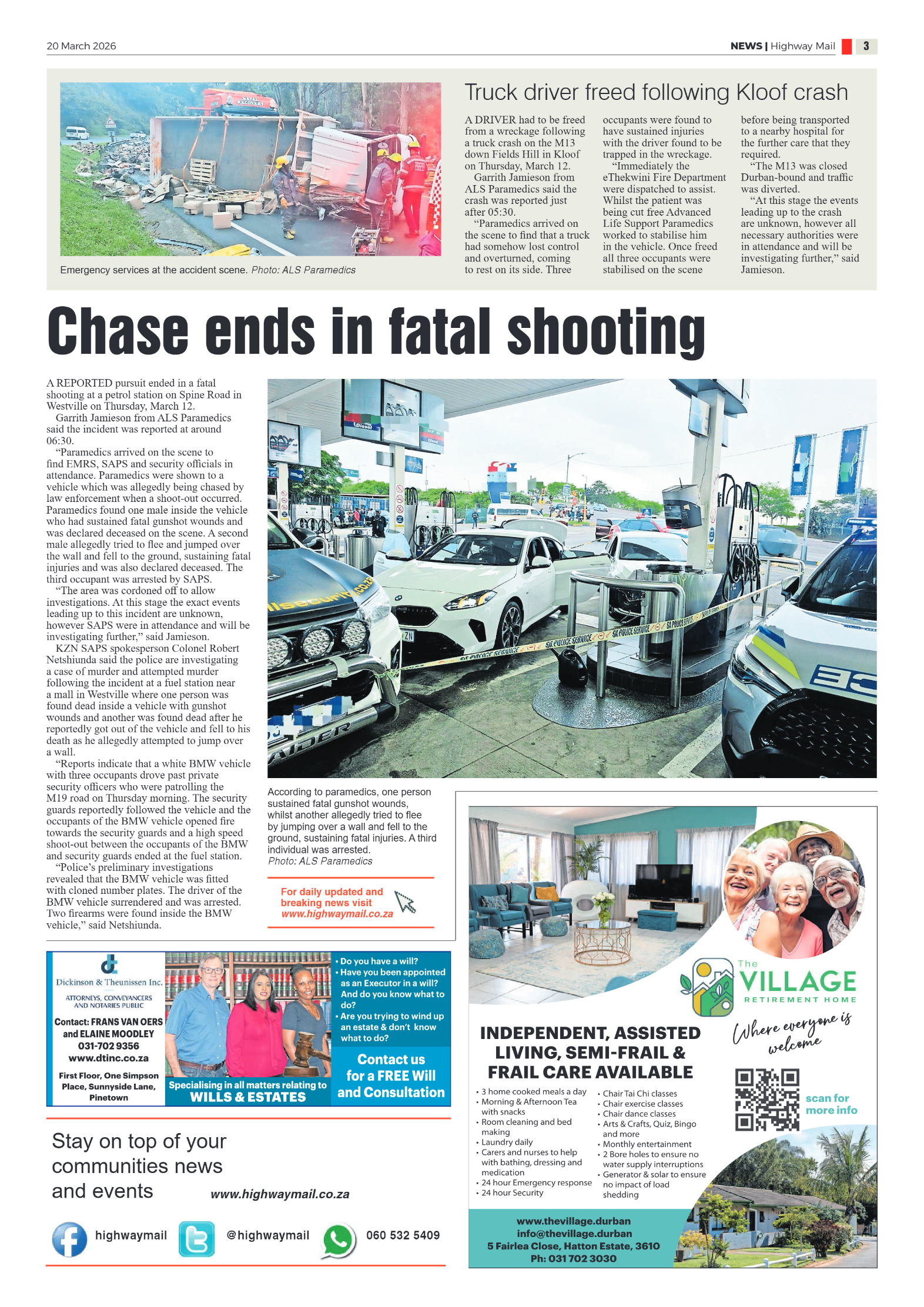 Highway Mail 20 March 2026 page 3