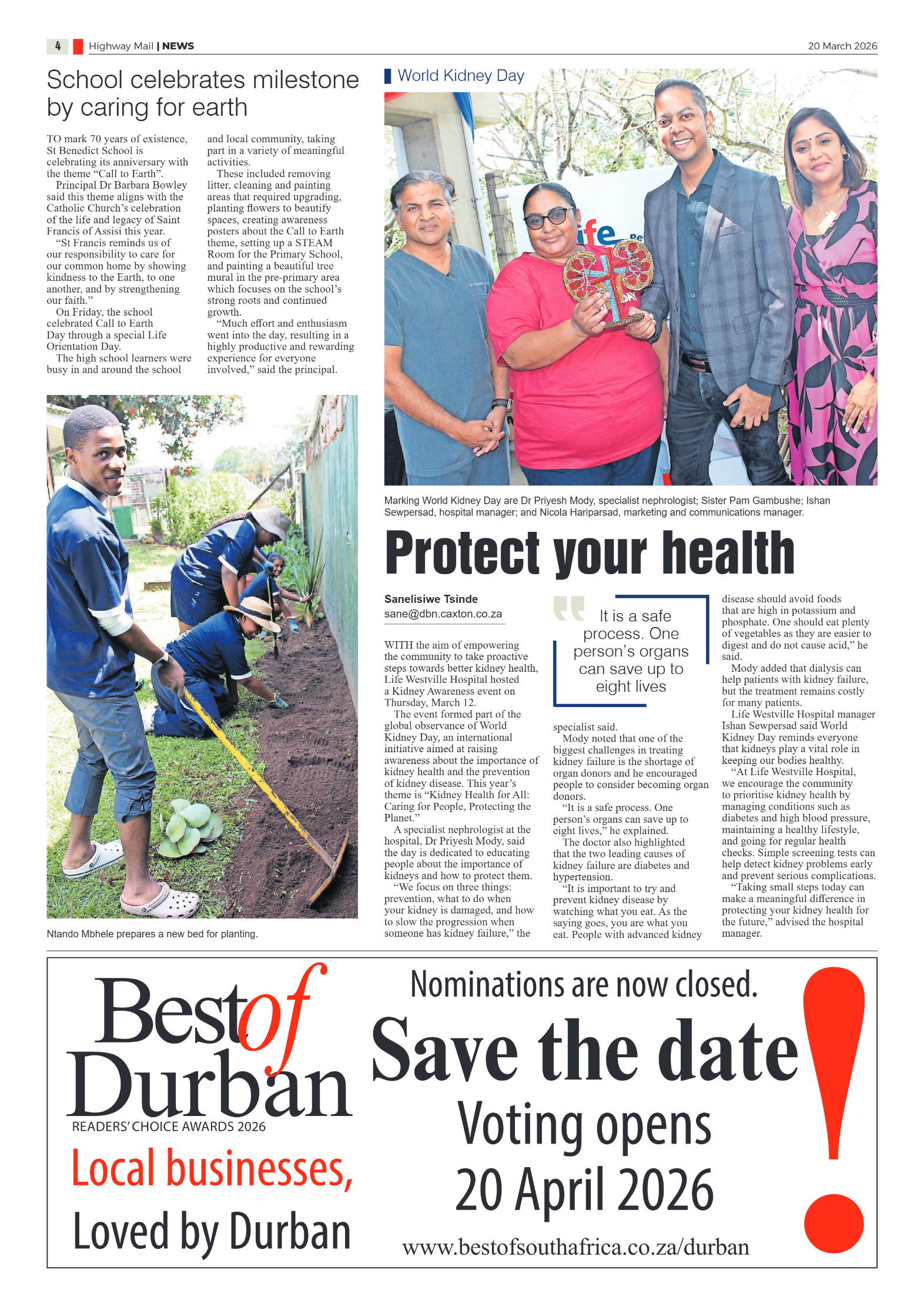 Highway Mail 20 March 2026 page 4