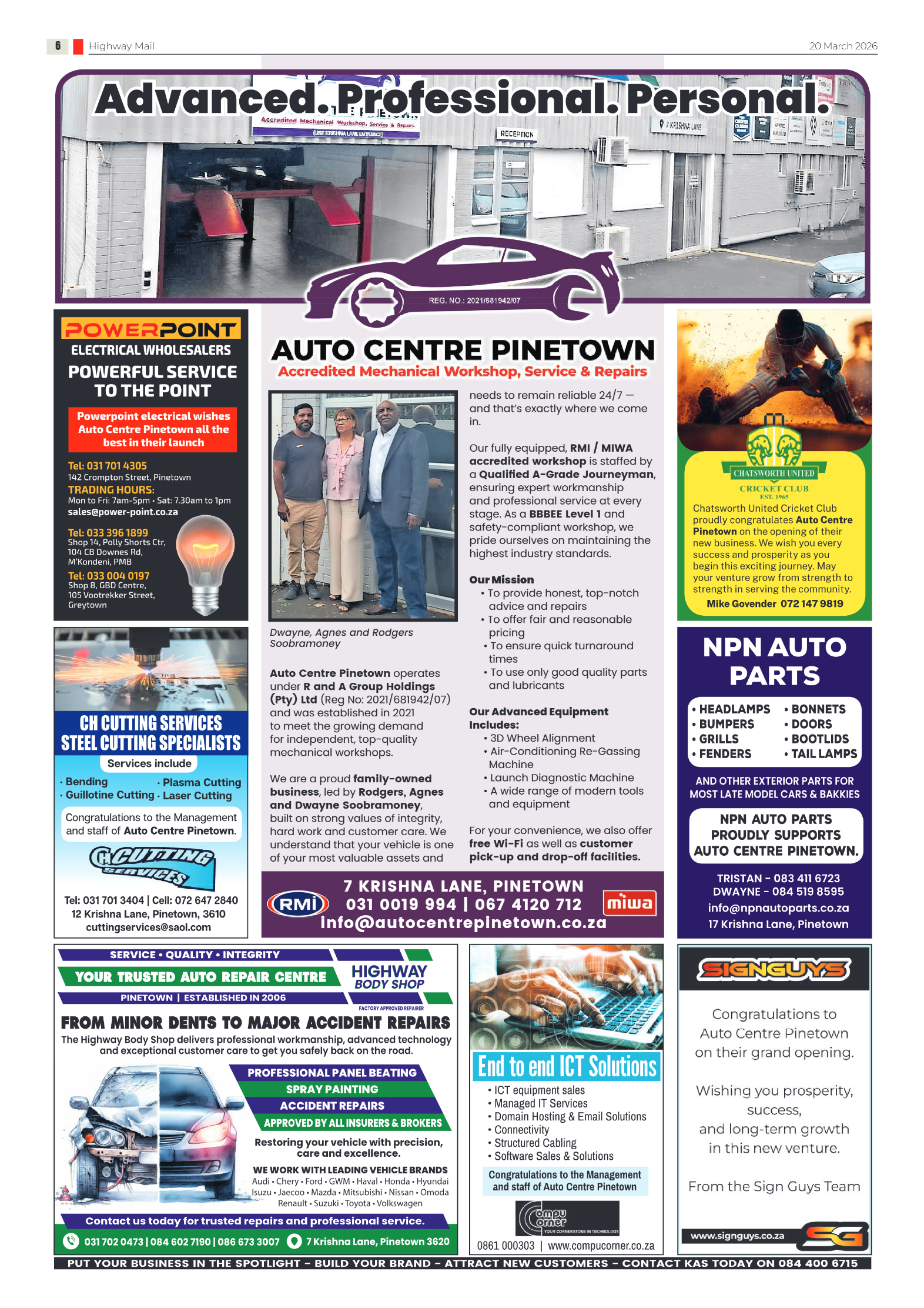 Highway Mail 20 March 2026 page 6