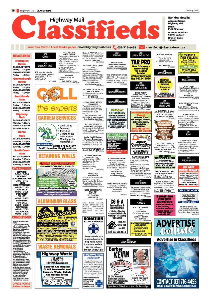 Highway Mail 20 May 2022 page 10