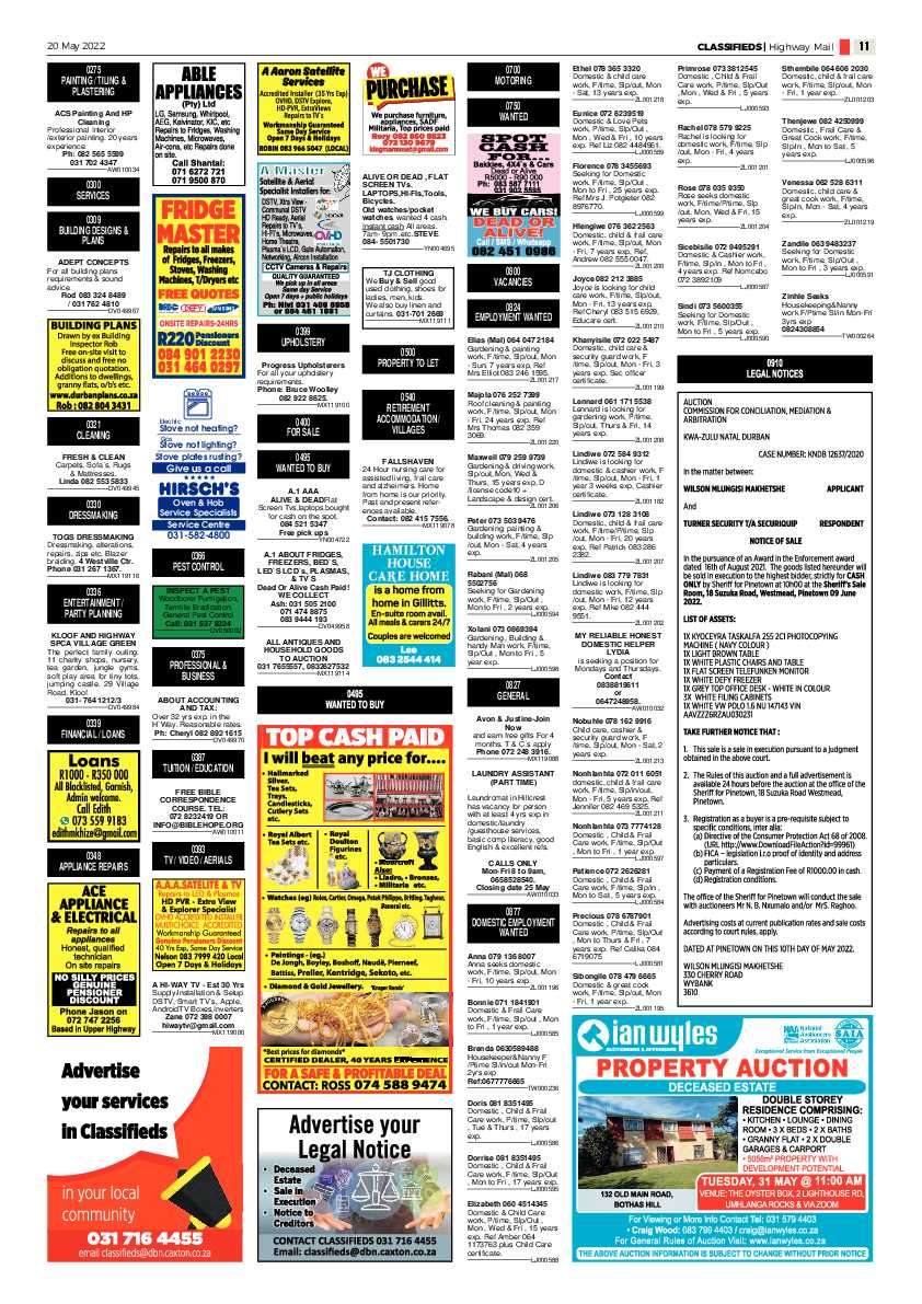 Highway Mail 20 May 2022 page 11