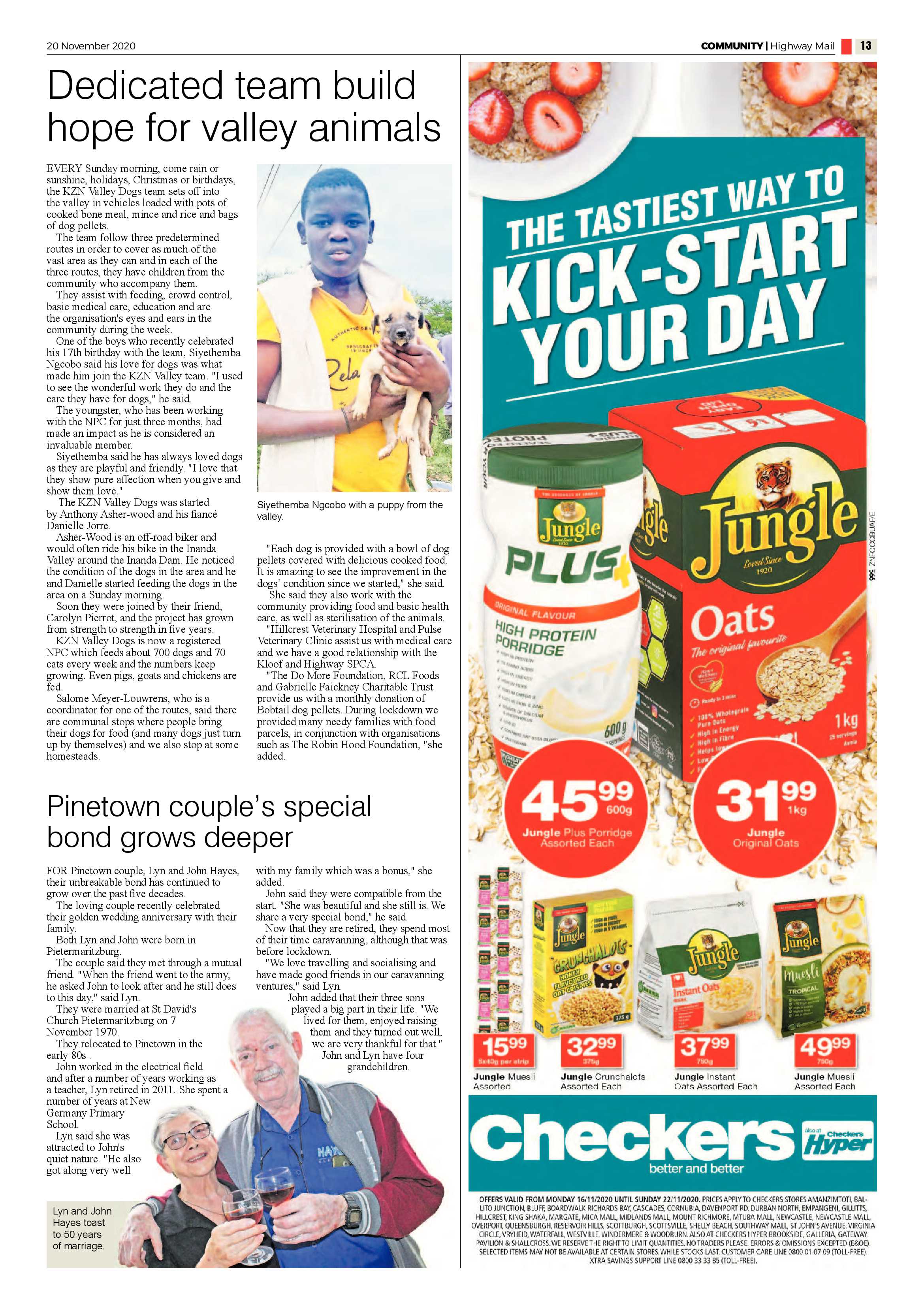 Highway Mail 20 November 2020 page 13