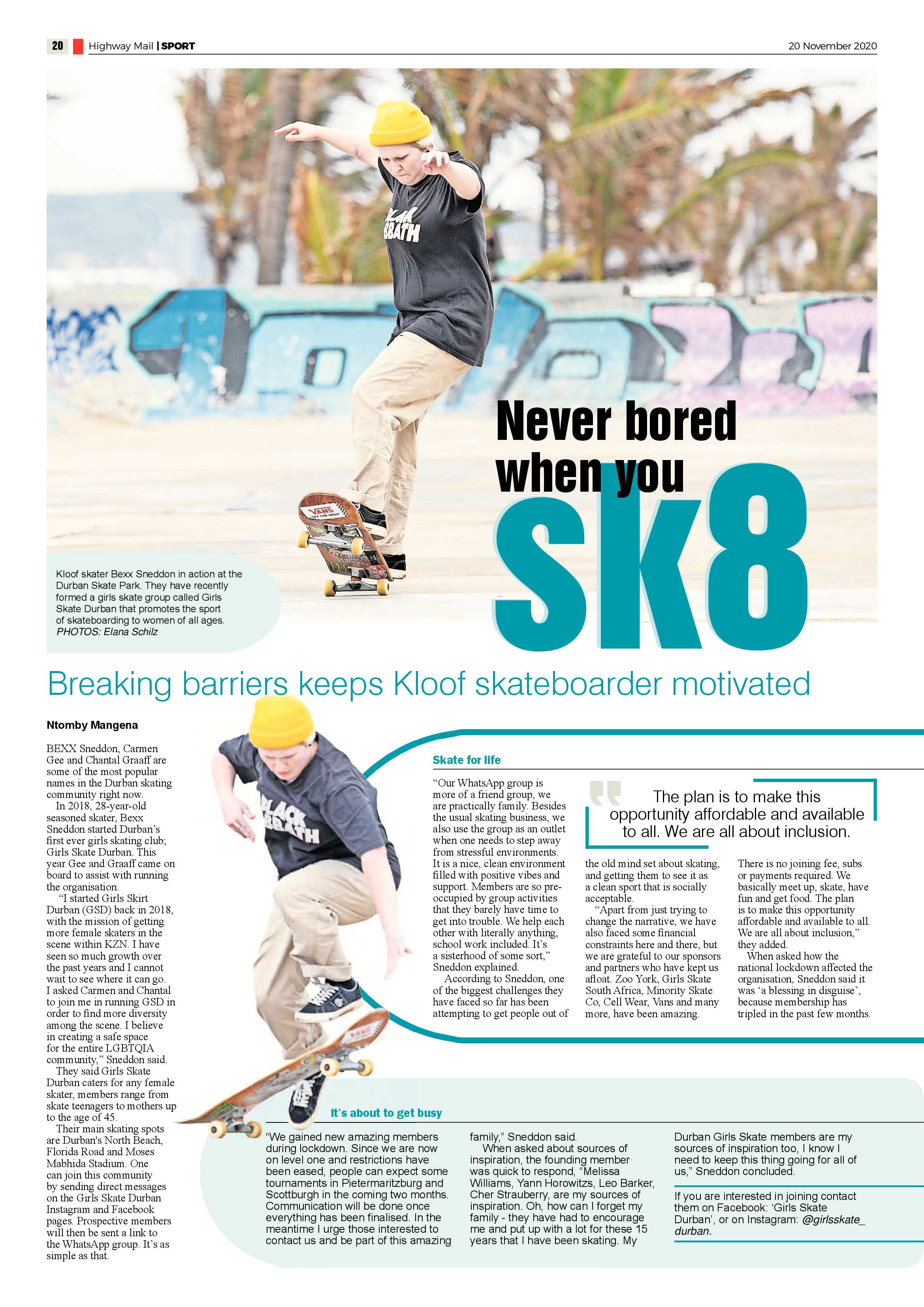 Highway Mail 20 November 2020 page 20