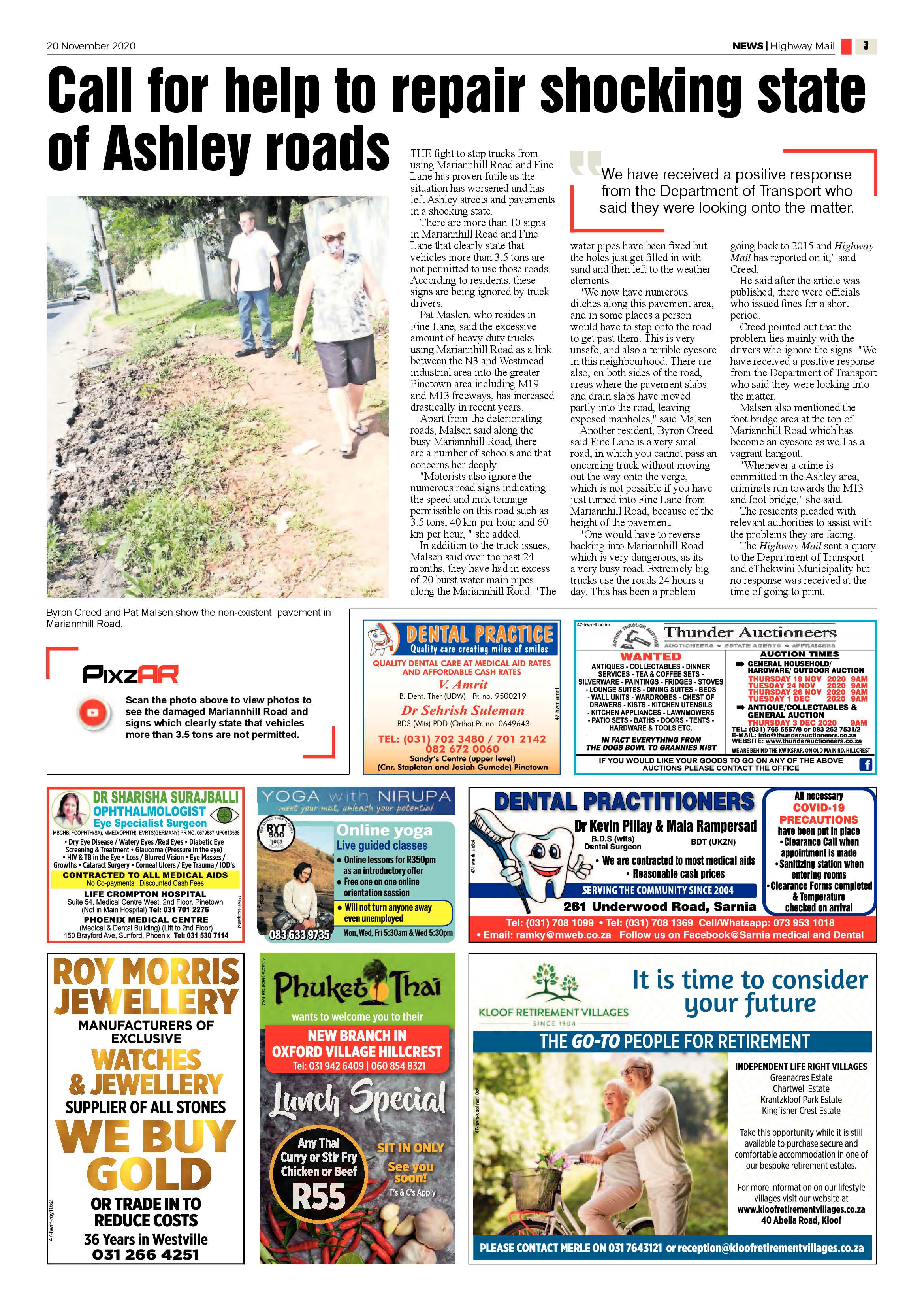 Highway Mail 20 November 2020 page 3