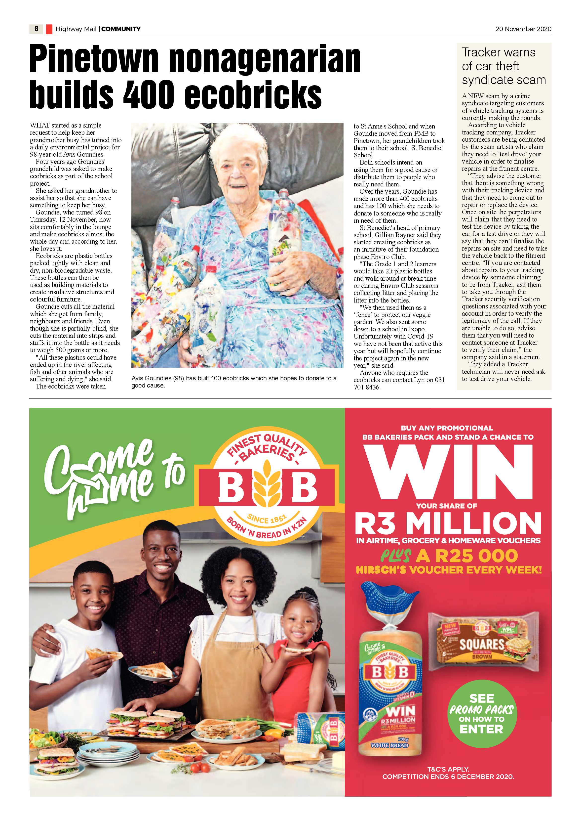 Highway Mail 20 November 2020 page 8